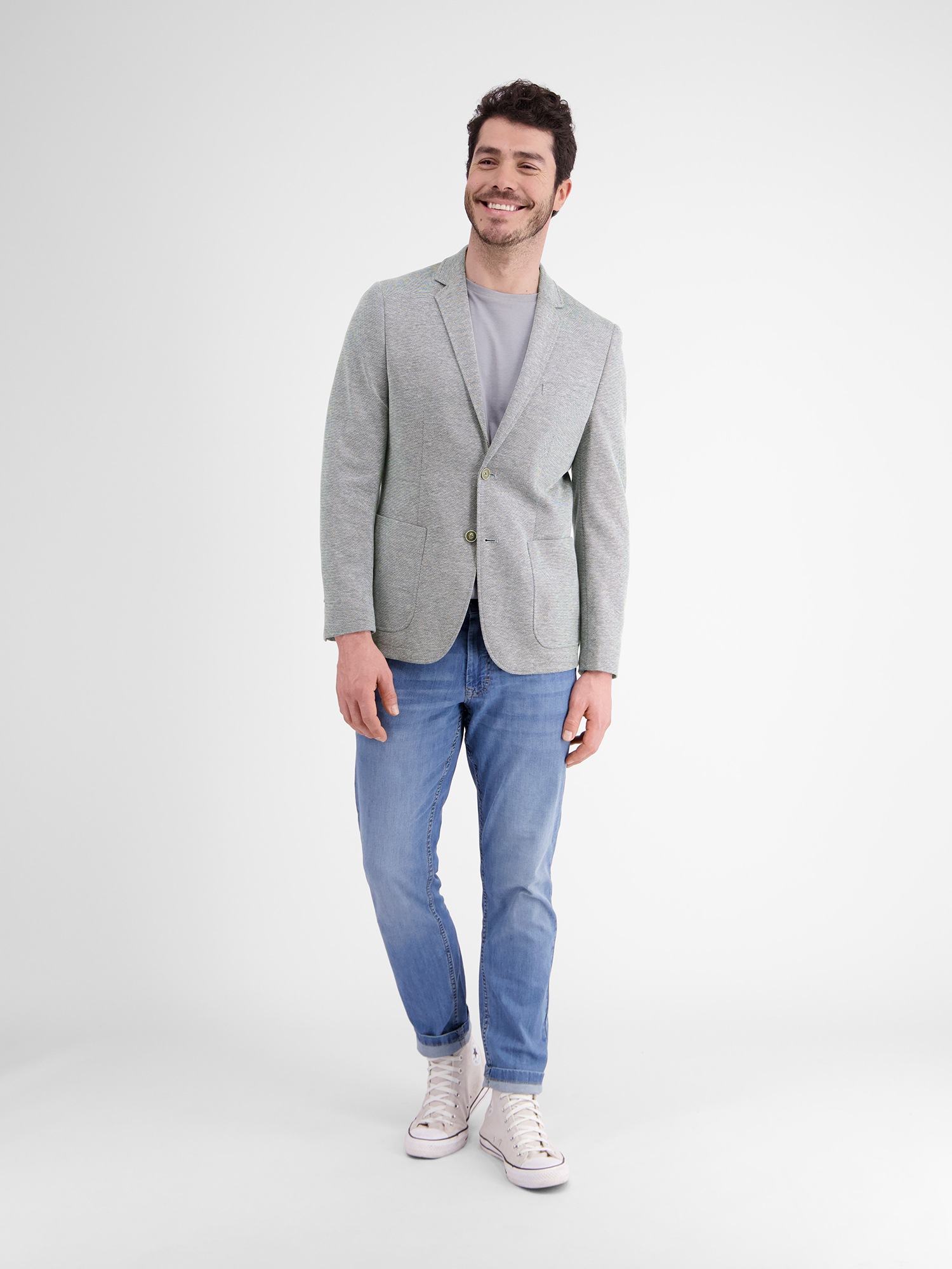 LERROS Jerseysakko »LERROS Jerseyblazer mit Stecktasche«