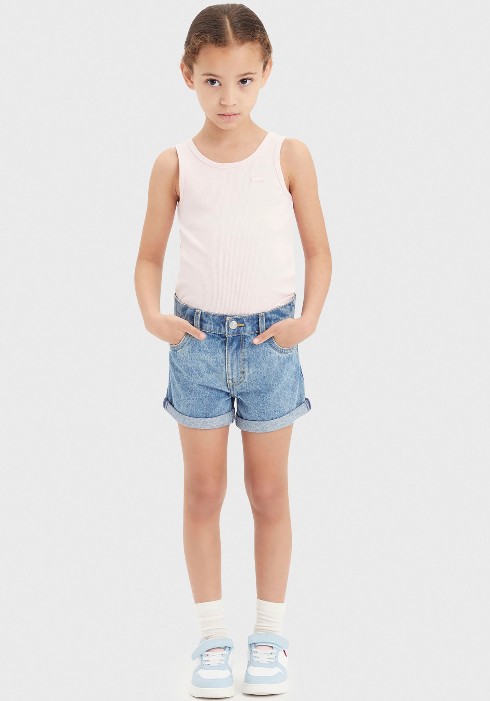 Levi's® Kids Ripptanktop »LVG MEET AND GREET RIBBED TANK«, for GIRLS