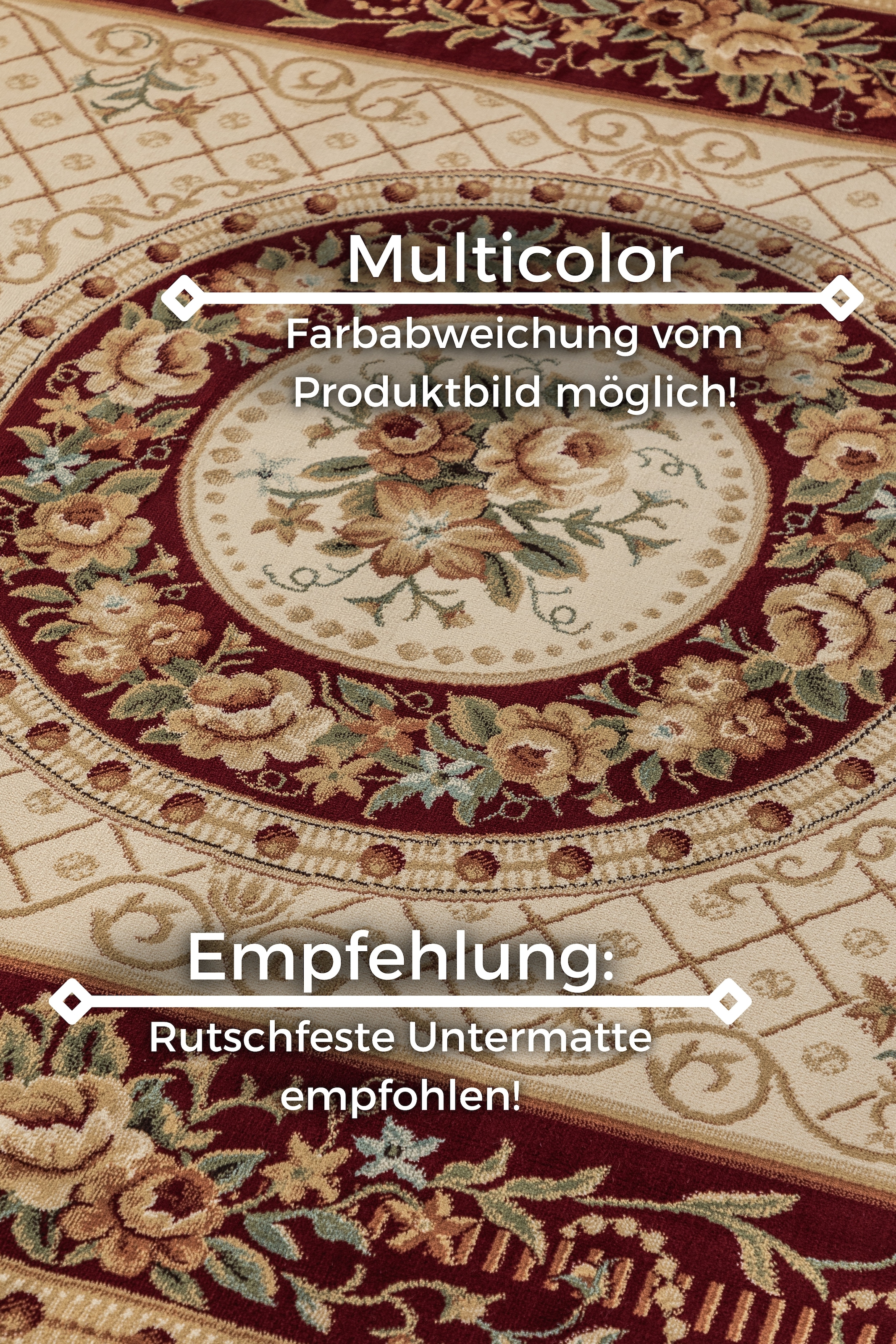 NORTHRUGS Teppich »Adraskan« rechteckig 8 mm Höhe Orient Optik, Läufer, strapazierfähig, pflegeleicht, robust