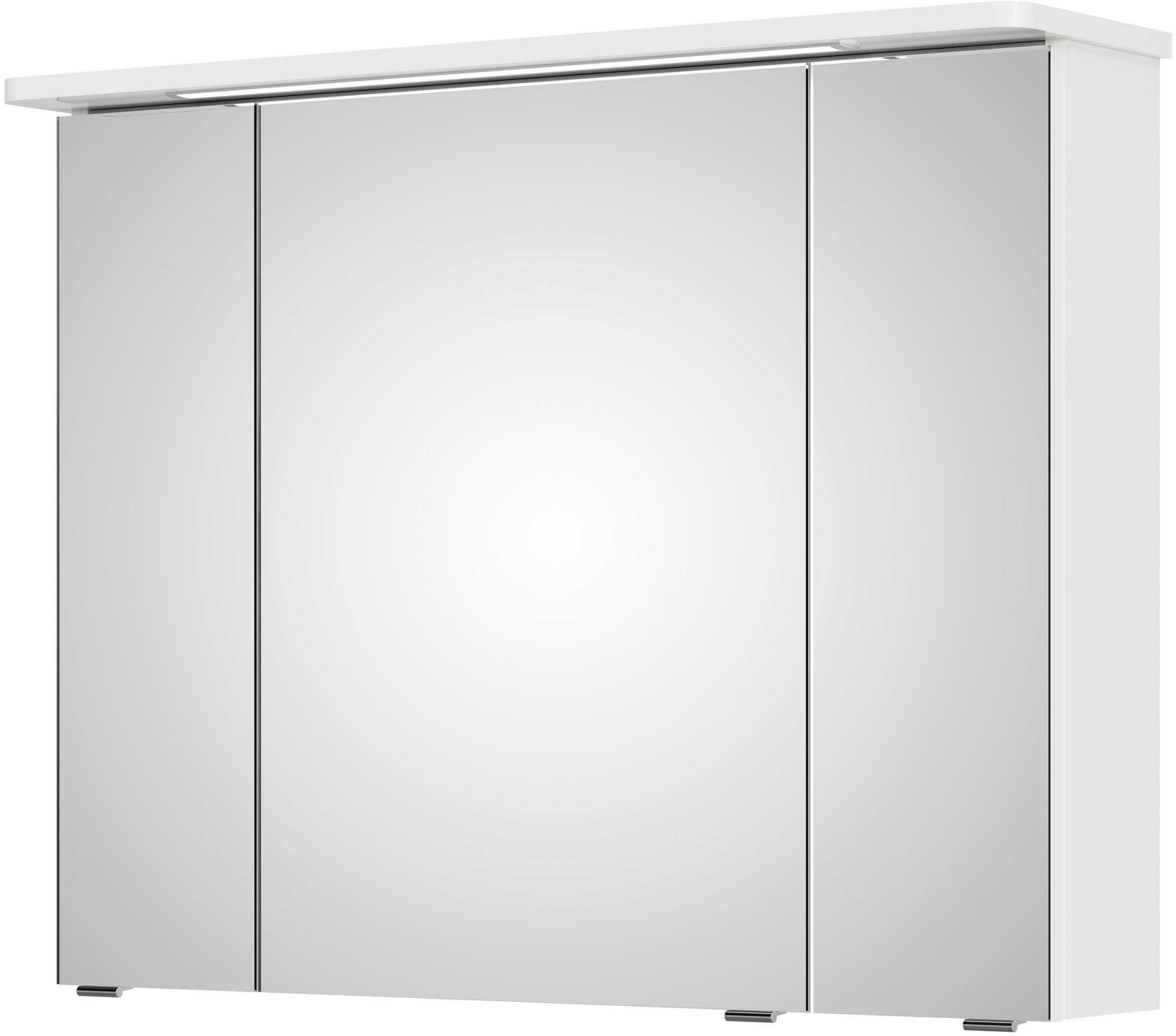 Saphir Badmöbel-Set »Serie 4005, vormontiert, Glaswaschbecken, Spiegelschra günstig online kaufen