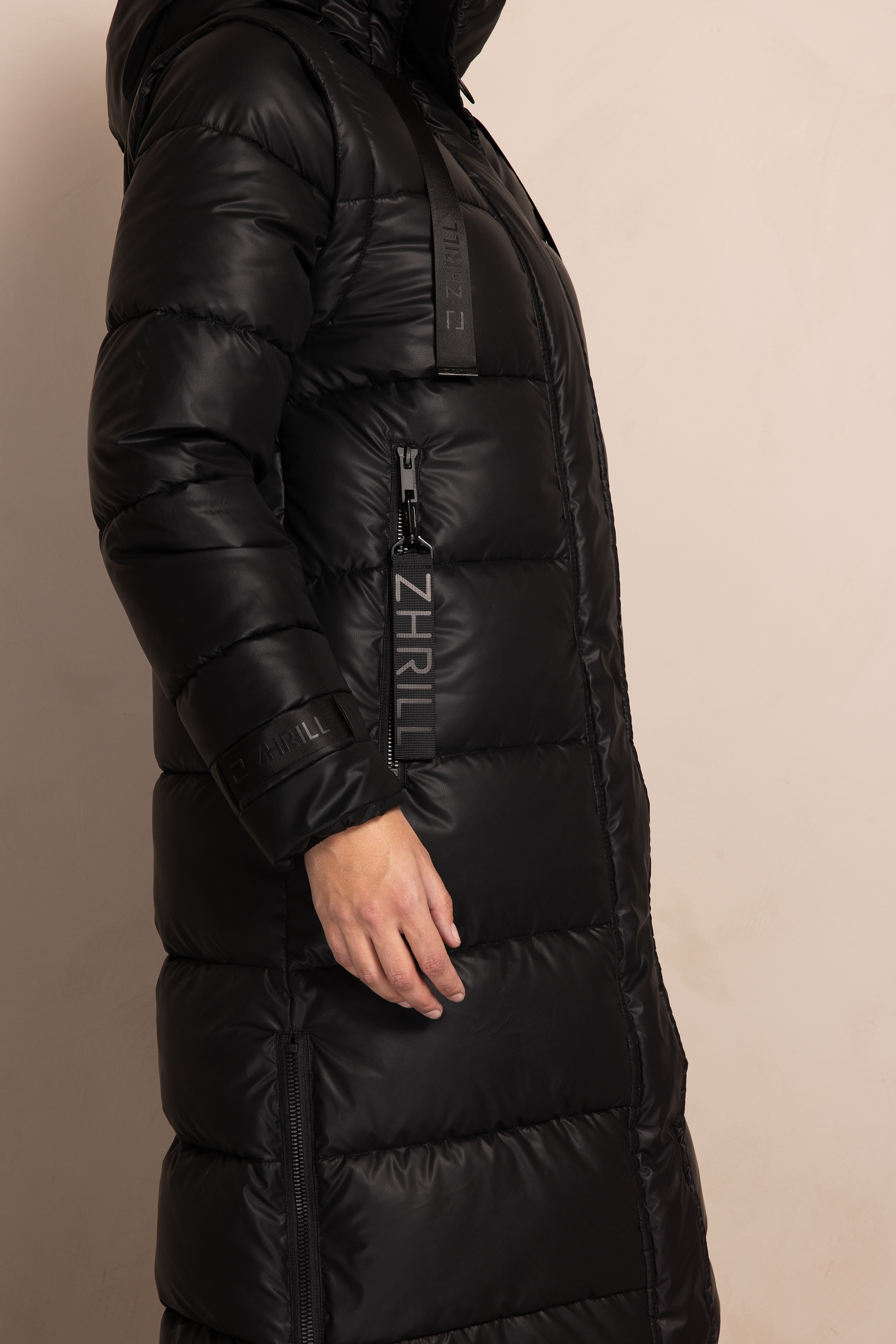Zhrill Langjacke »ZHISI MAX NEW«, mit Kapuze, gesteppt, mit Kapuze