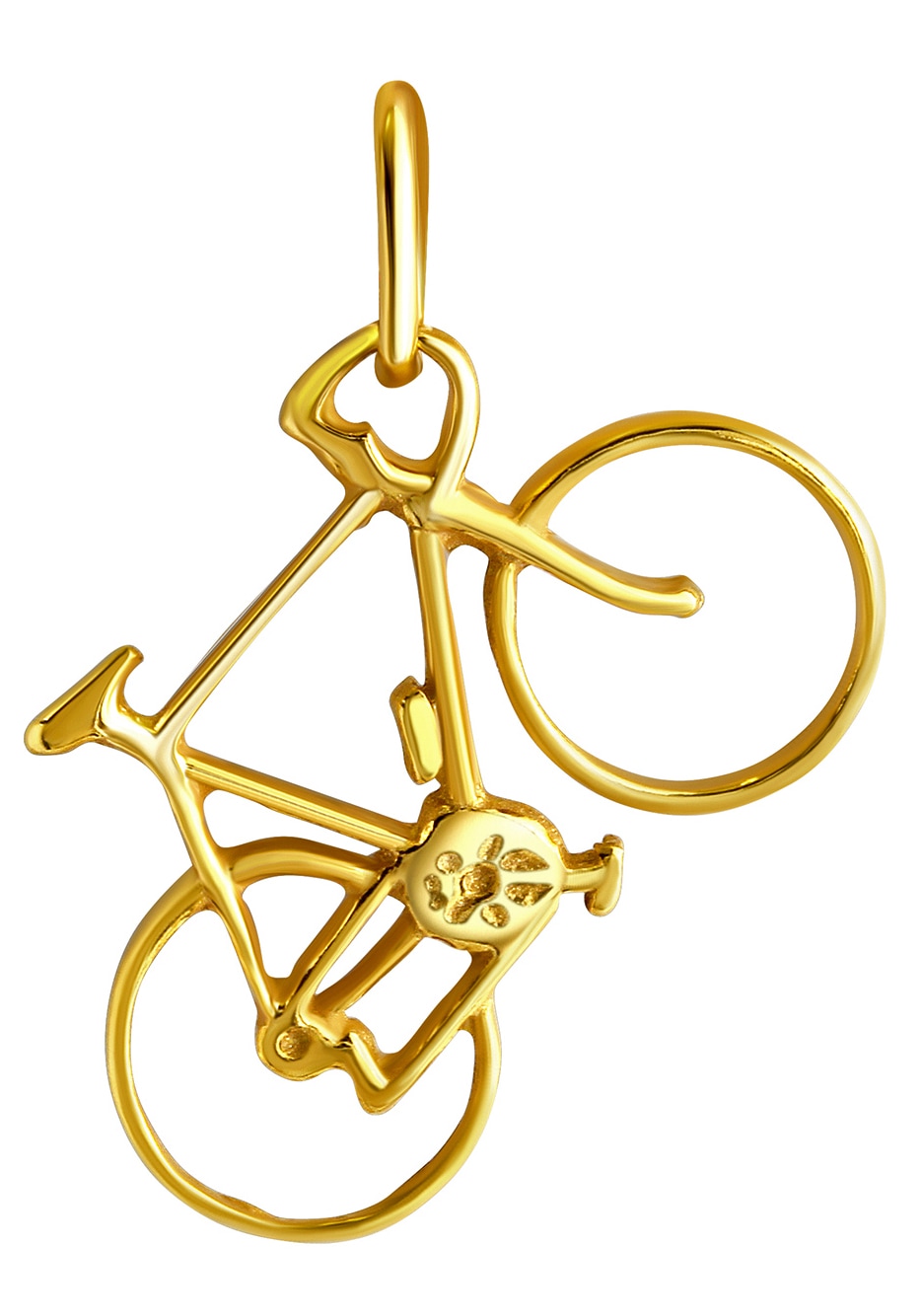 Firetti Kettenanhänger »Schmuck Geschenk Gold 375 Halsschmuck Anhänger Halskette Fahrrad«
