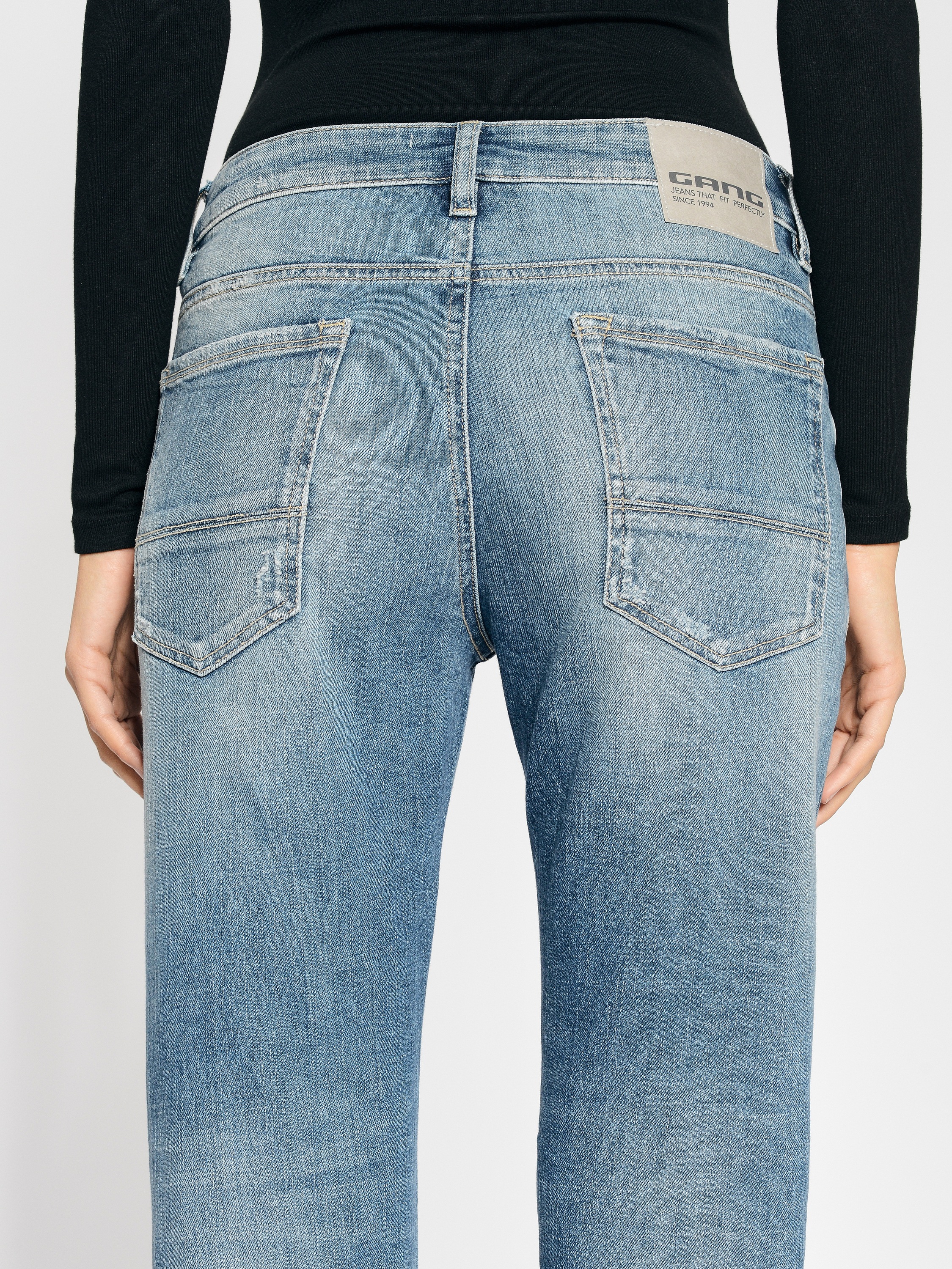 GANG Boyfriend-Jeans »GANG Jeans Boyfriend 94NICA CROPPED«