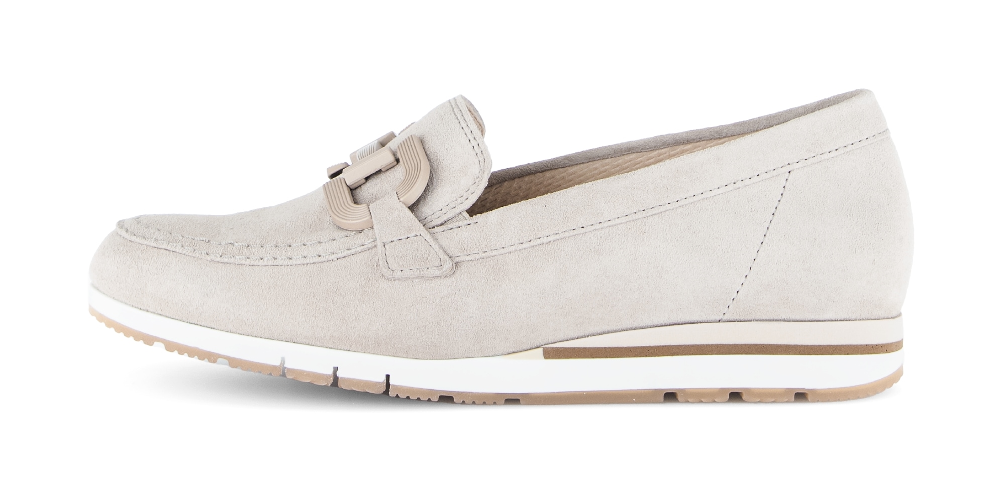 Gabor Slipper »FLORENZ«  Keilabsatz, Schlupfschuh, Businessschuh mit Zierkette