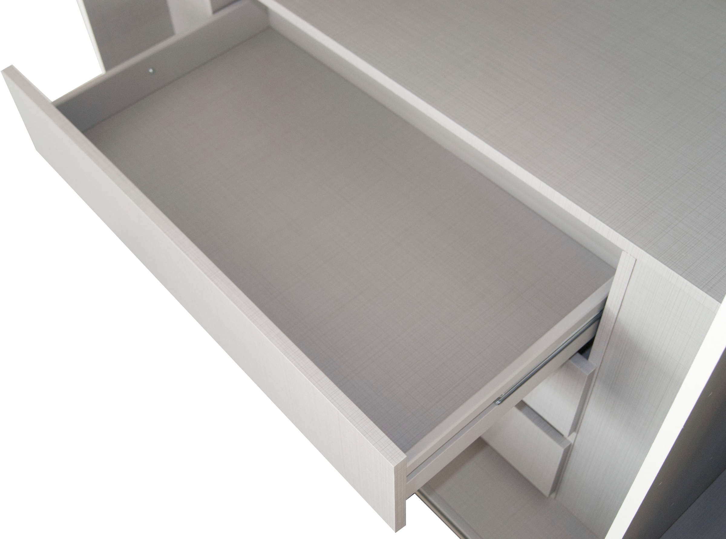 Wimex Kleiderschrank »Indiana by fresh to go, wahlweise mit oder ohne Spiegel«, (INKLUSIVE Innenausstattung und Selbsteinzug für die Türen), große Breiten250 oder 300cm, mit oder ohne Glasfront, Made in Germany