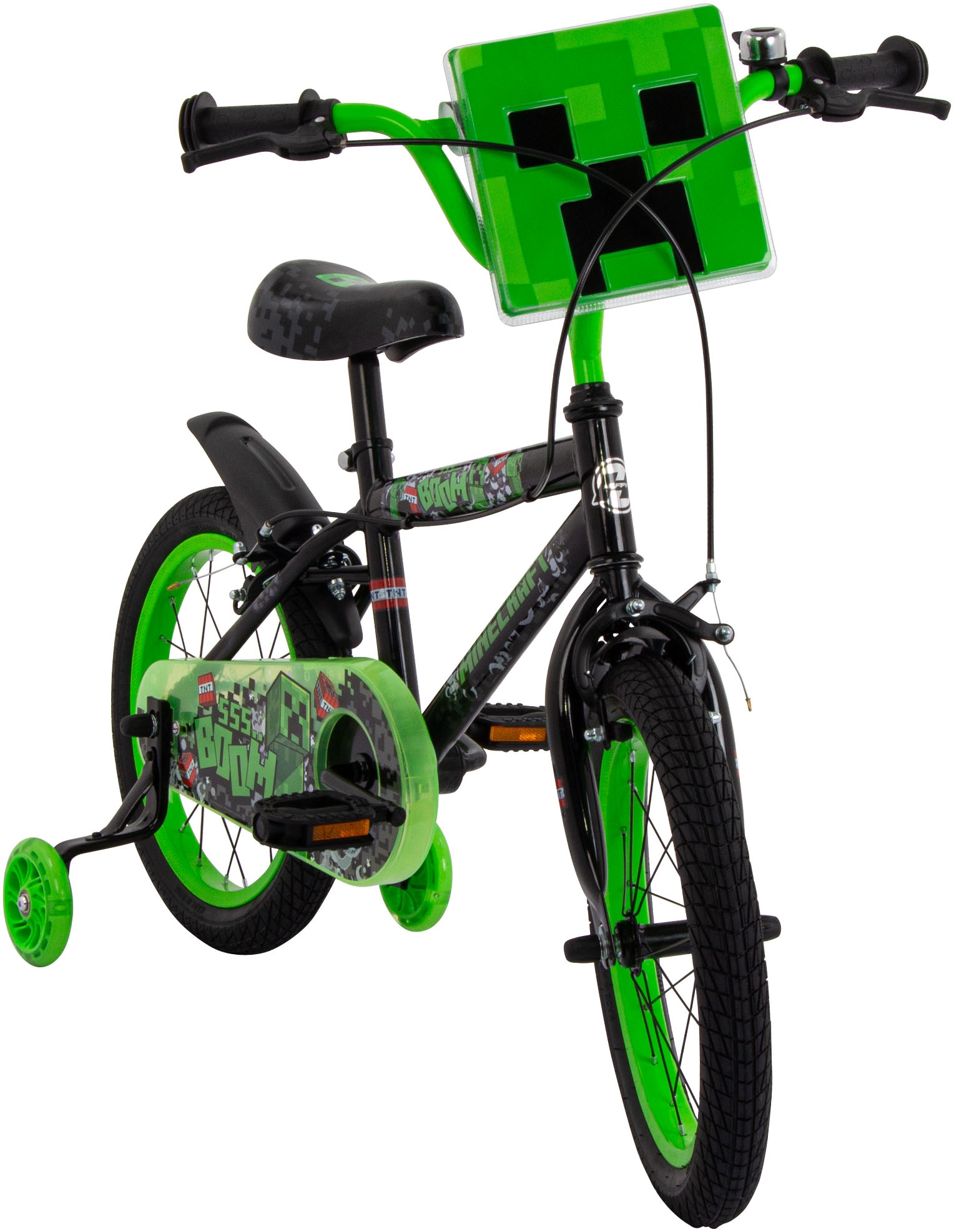 Huffy Kinderfahrrad »Minecraft Kinder 16 Zoll Fahrrad«