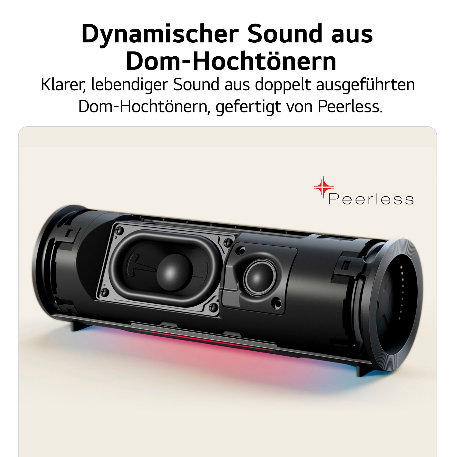 LG Bluetooth-Speaker »xboom GRAB«