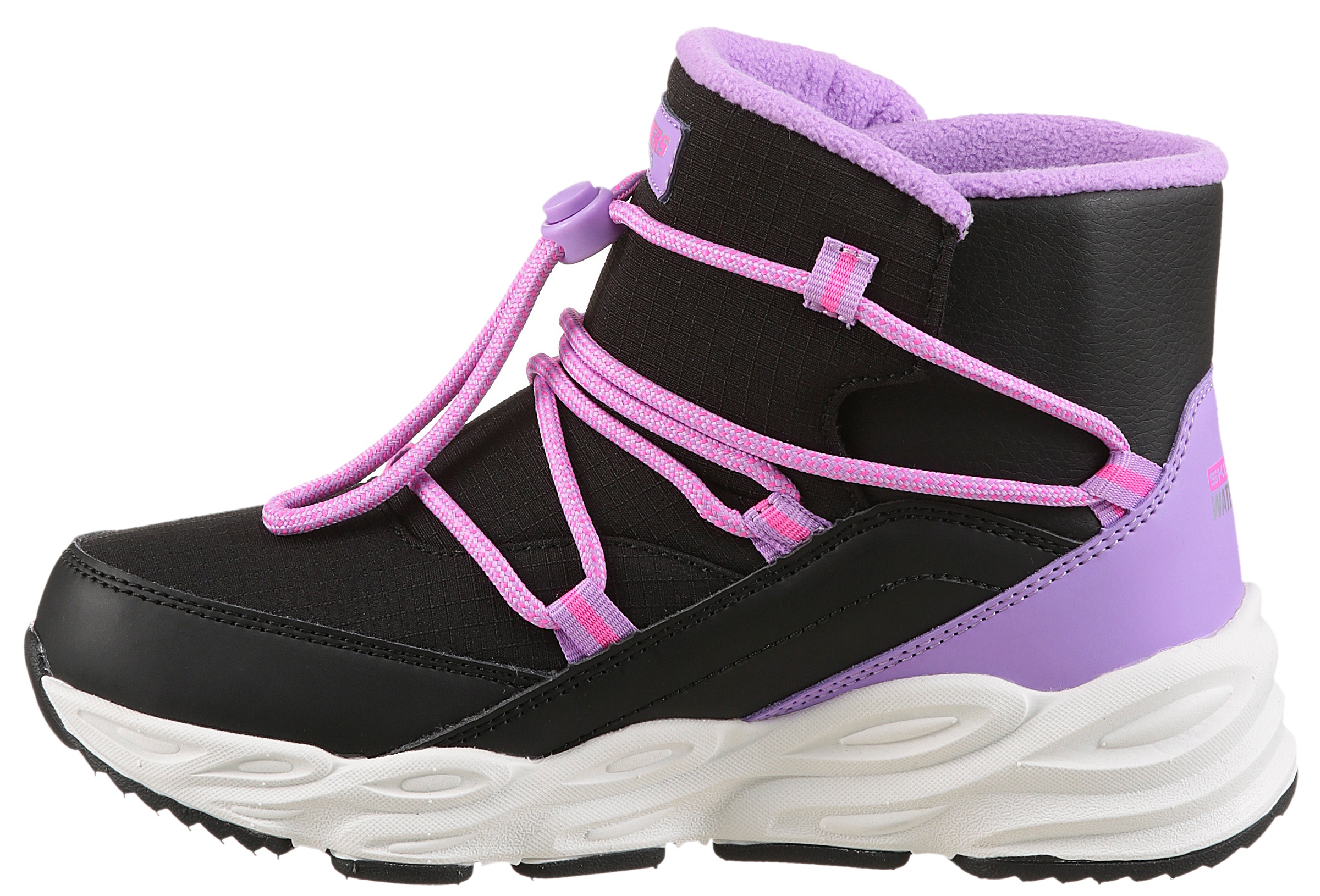 Skechers Schlupfboots »TURBO TREAD«, Winterboots mit Gummizug, Größenschablone zum Download