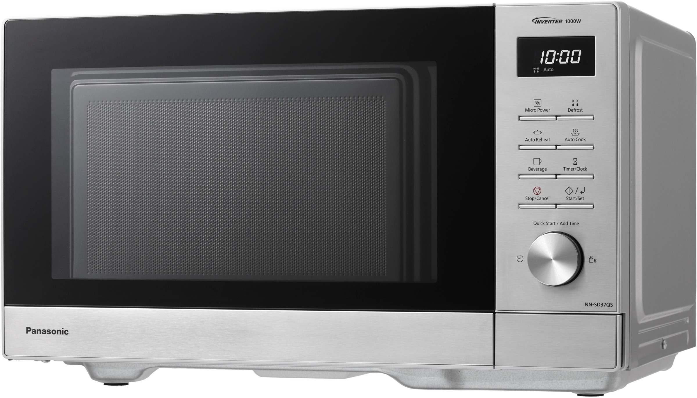 Panasonic Mikrowelle »NN-SD37QSEPG«, Mikrowelle, 1000 W, Inverter Technolog günstig online kaufen