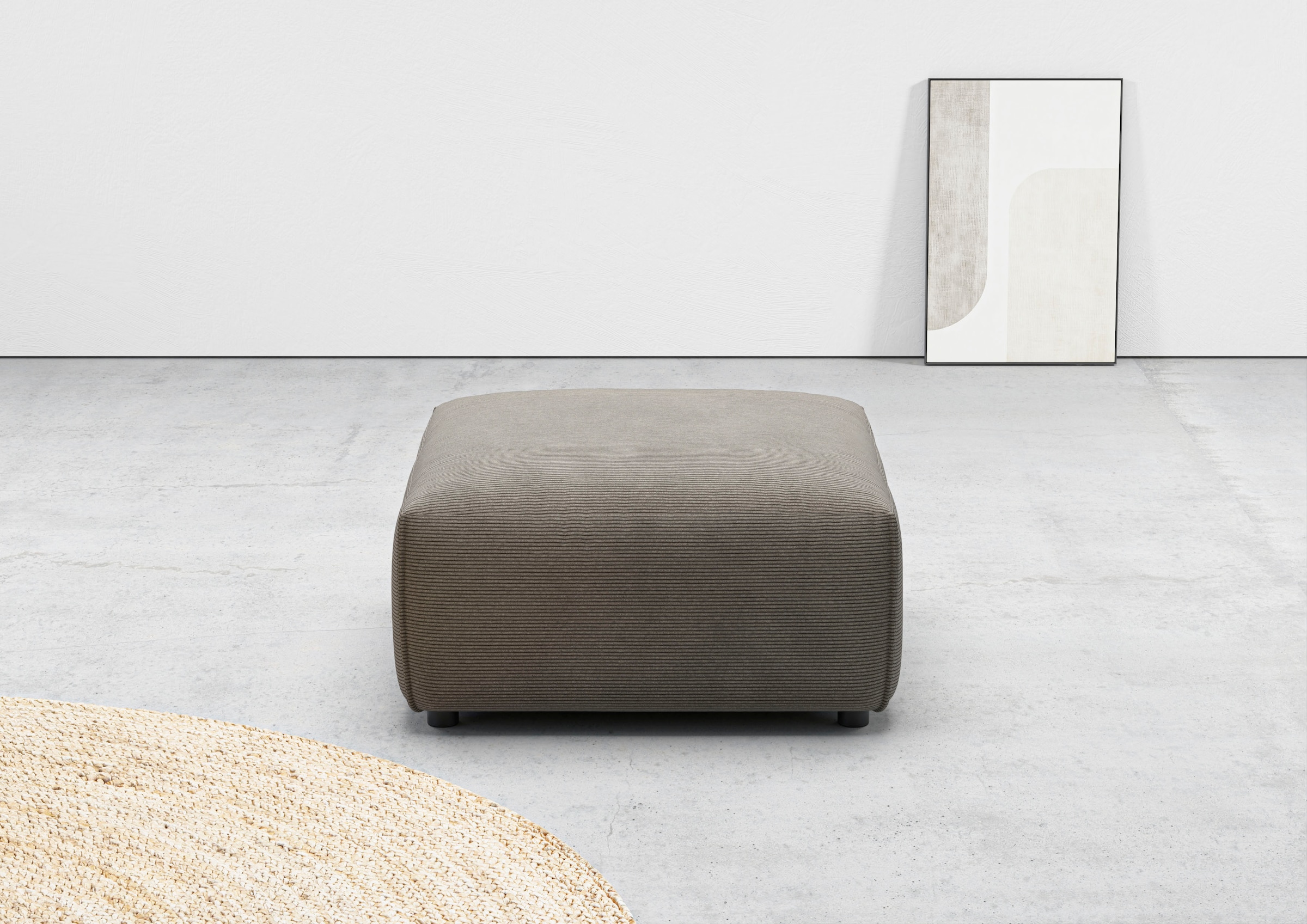 Home affaire Hocker »Glimminge auch in Breitcord, Feincord und Easy care-Be günstig online kaufen