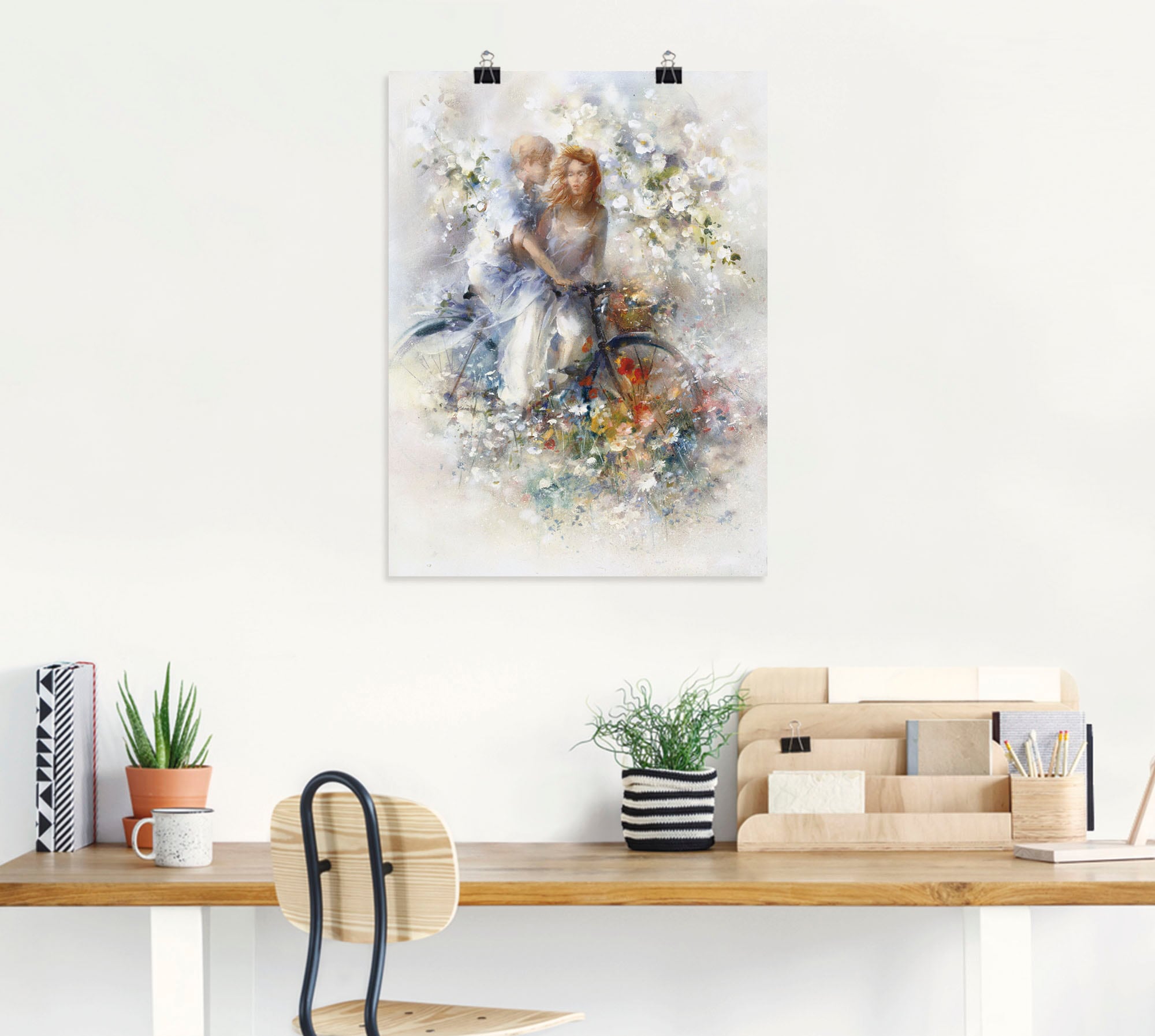 Artland Wandbild »Frühling II«, Paar, (1 St.), als Leinwandbild, Poster, Wandaufkleber in verschied. Größen