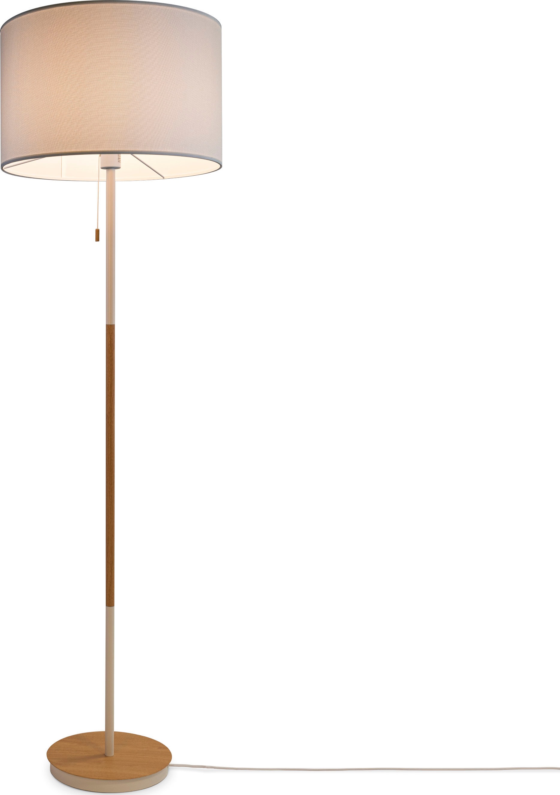 Paco Home Stehlampe »EKO CANVAS UNI COLOR«, Leuchtmittel E27   ohne Leuchtm günstig online kaufen