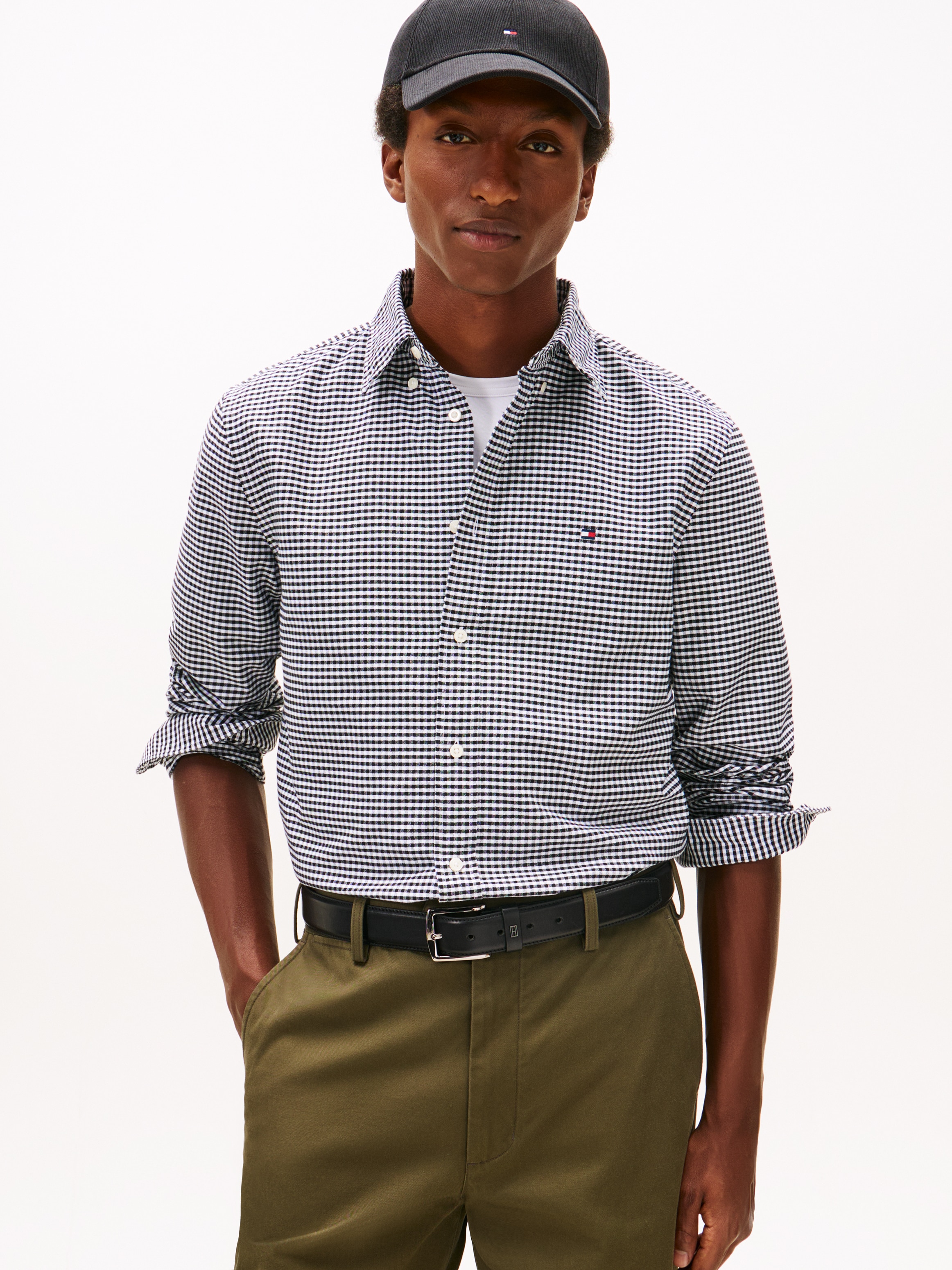 Tommy Hilfiger Langarmhemd »HERITAGE OXFORD GINGHAM«