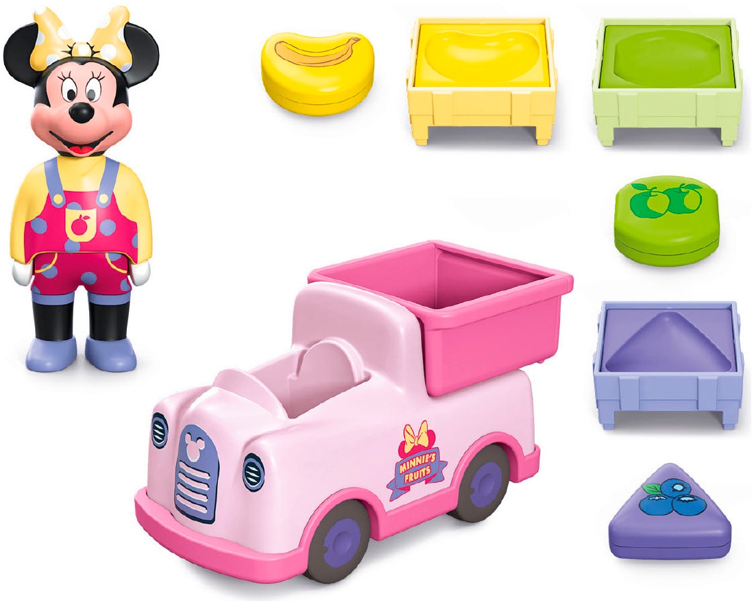 Playmobil® Konstruktions-Spielset »Minnie Maus' Obst-Transporter mit Sortierspaß (71770) JUNIOR & Disney«, (8 St.), Made in Europe