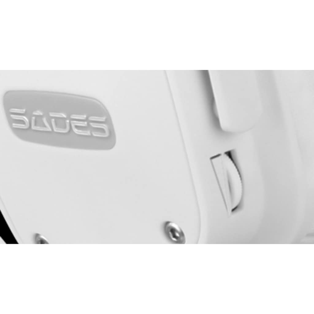 Sades Gaming-Headset »Snowwolf SA-722S«, Mikrofon abnehmbar, Kompatibel mit PS4, PS5, Xbox One, Xbox Series X/S und Nintendo Switch-kabelgebunden