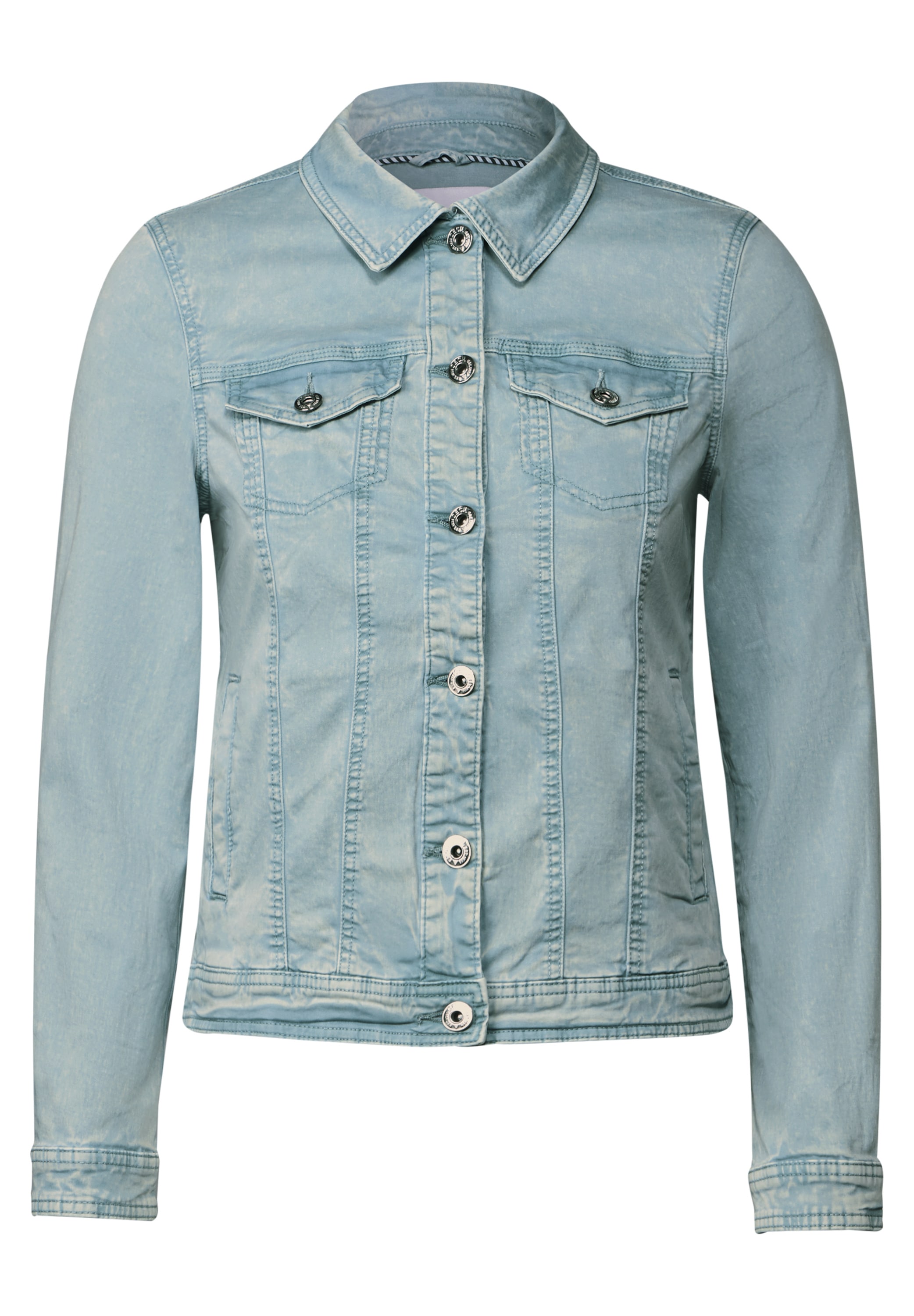 Cecil Jeansjacke, mit Hemdkragen