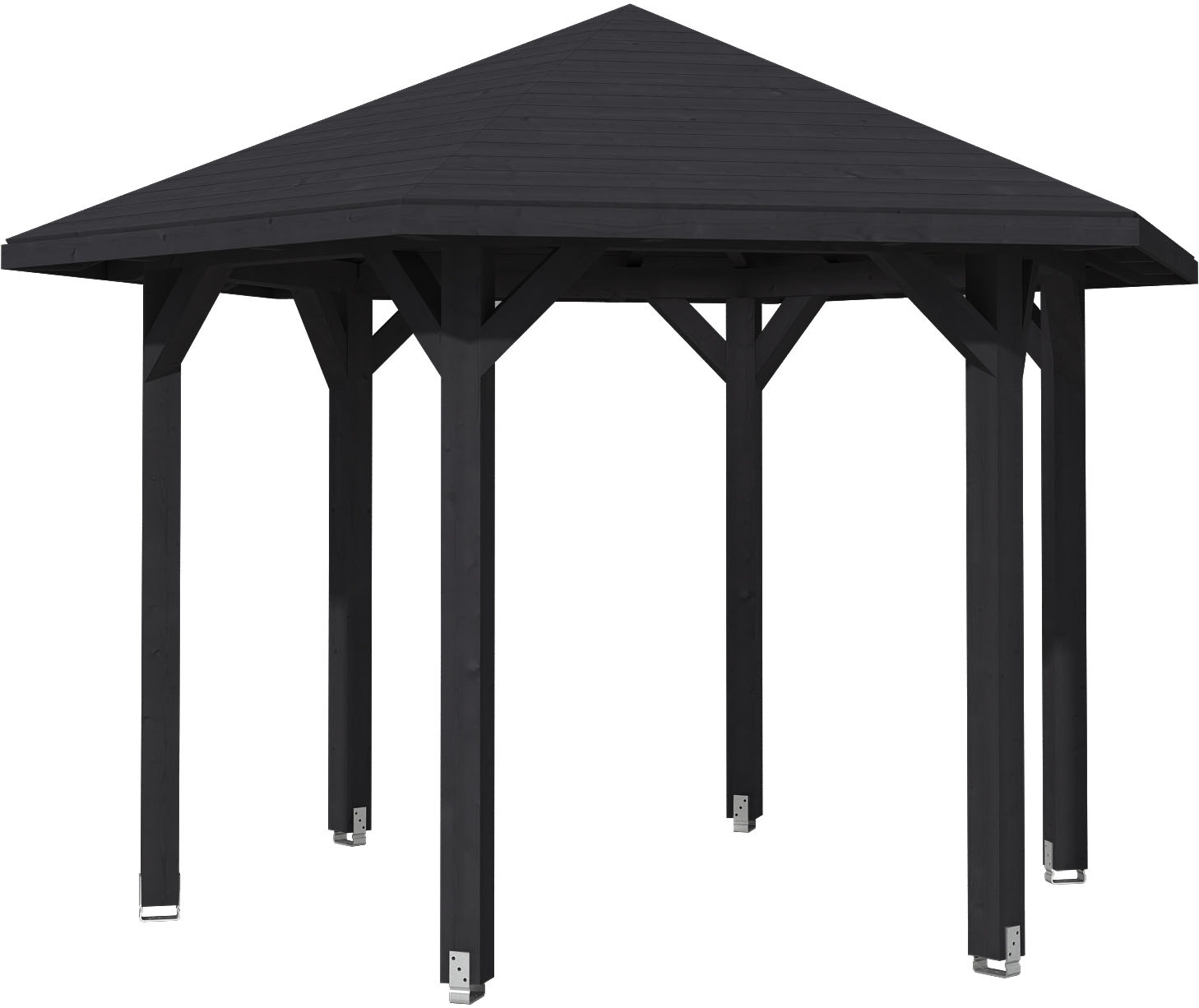 Skanholz Pavillon »Nancy 2«, 6-Eck, BxT: 420x364 cm