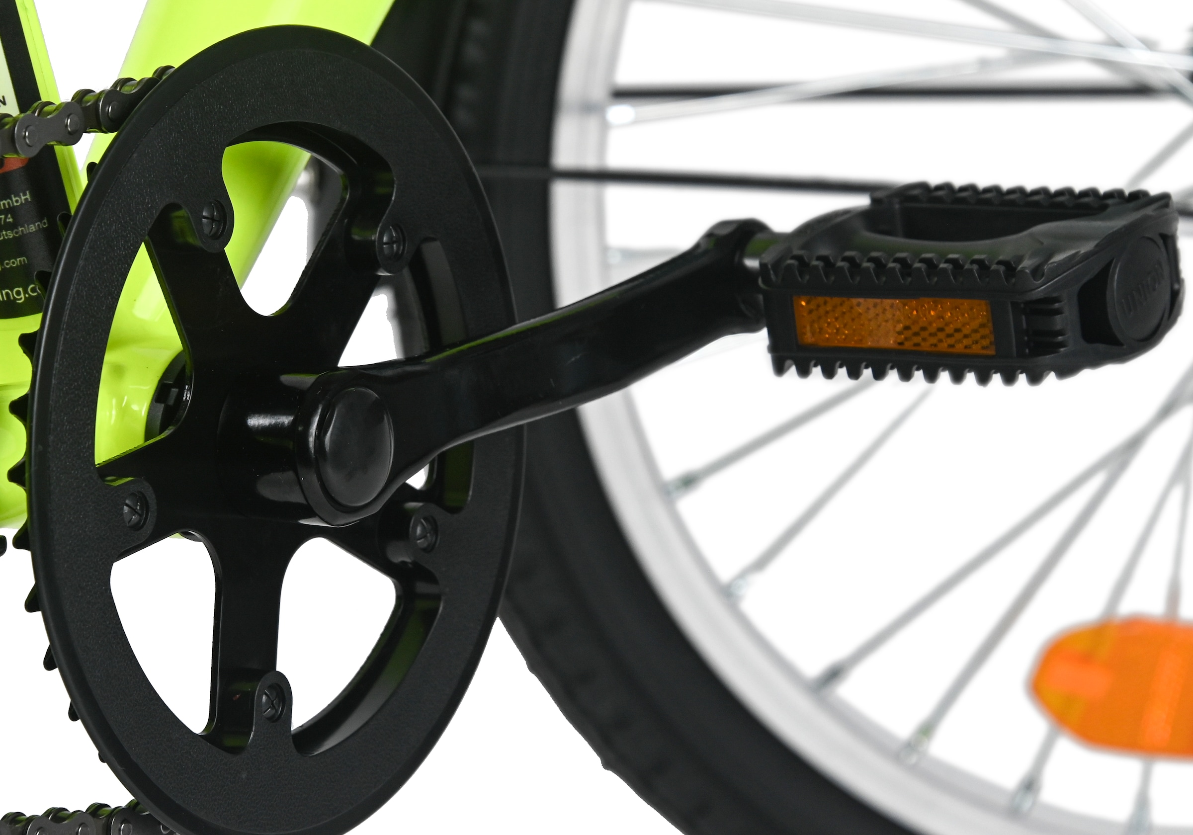 Dacapo Kinderfahrrad »20" Bobby Gelb 1 Gang RH 27 cm mit Beleuchtung - Ab 6 Jahre« 1 Gang ohne Schaltung