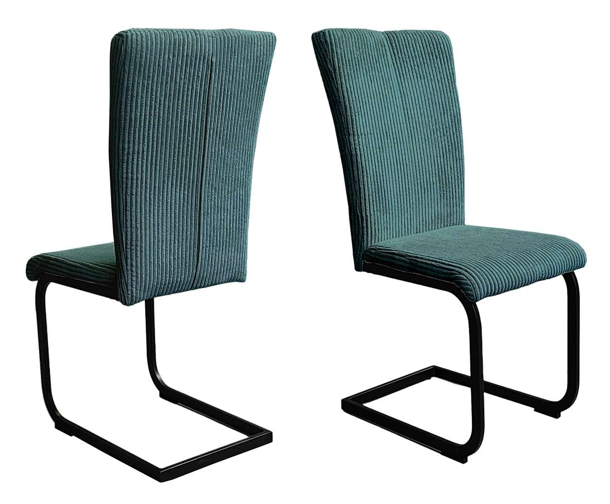 Home affaire Freischwinger »Oliver«, (Set), 2 St., Cord, Stuhl belastbar bi günstig online kaufen