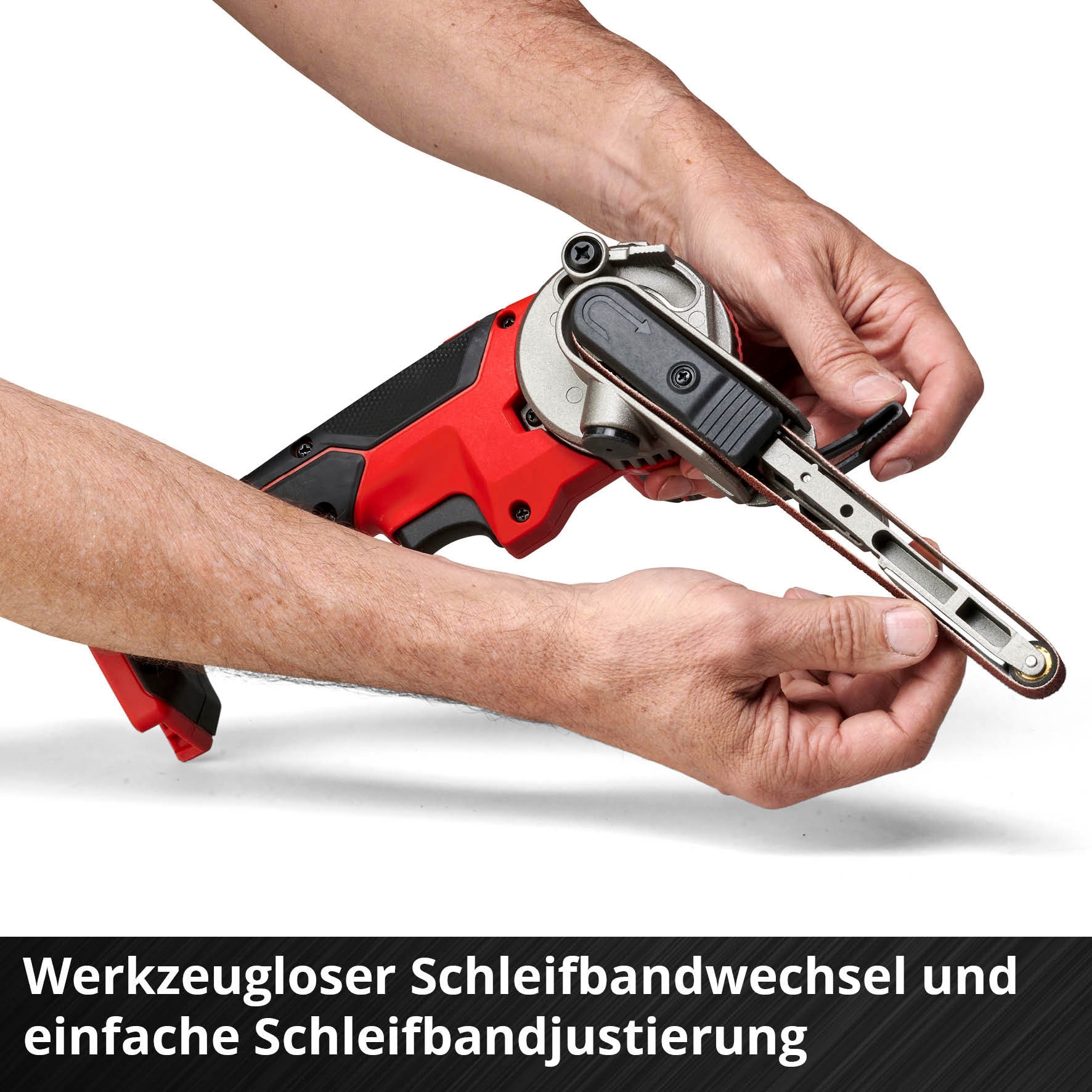 Einhell Akku-Bandfeile »TE-BF 18 Li-solo«, (Packung, 16 tlg.), ohne Akku