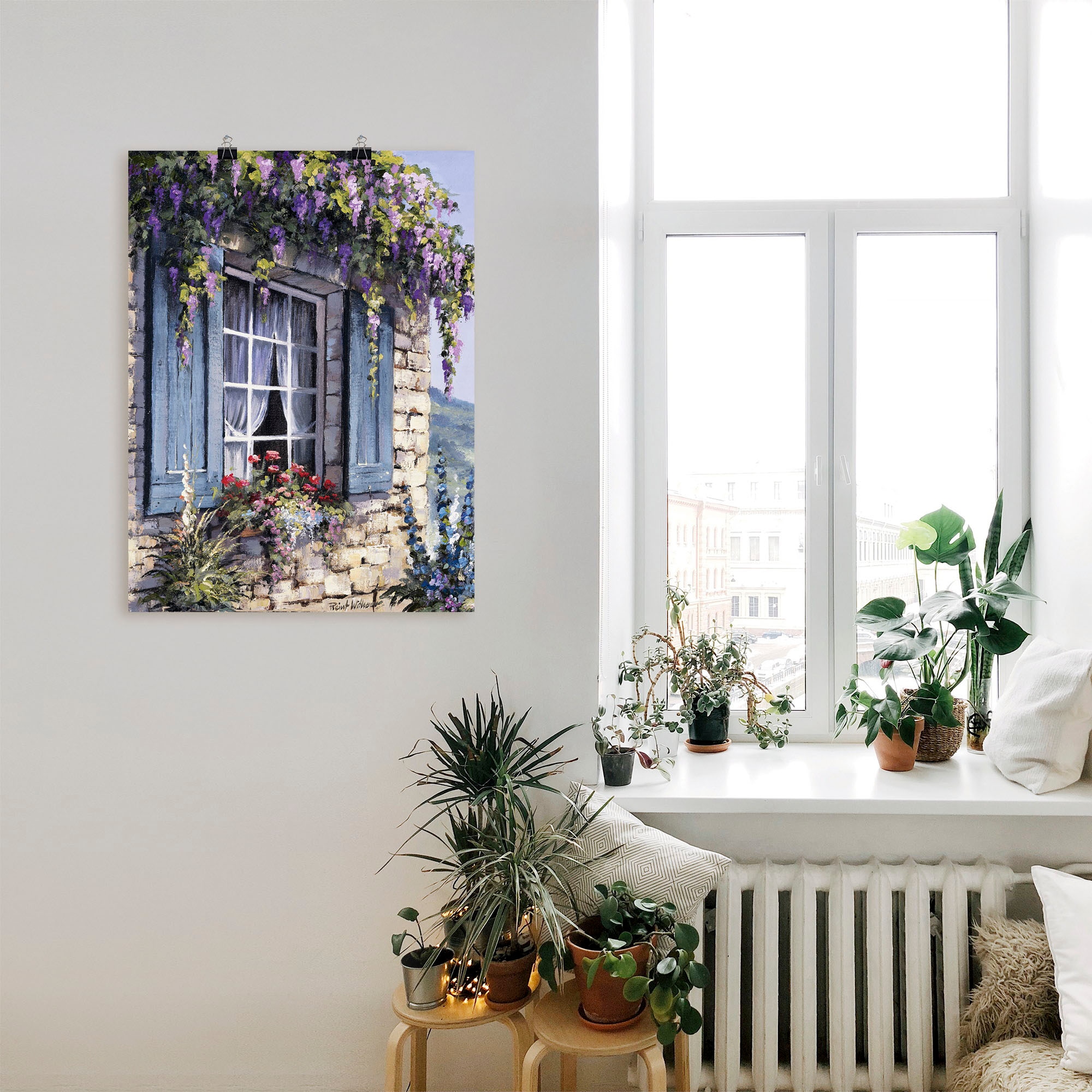 Artland Wandbild »Fenster I«, Fenster & Türen, (1 St.), als Leinwandbild, Poster, Wandaufkleber in verschied. Größen