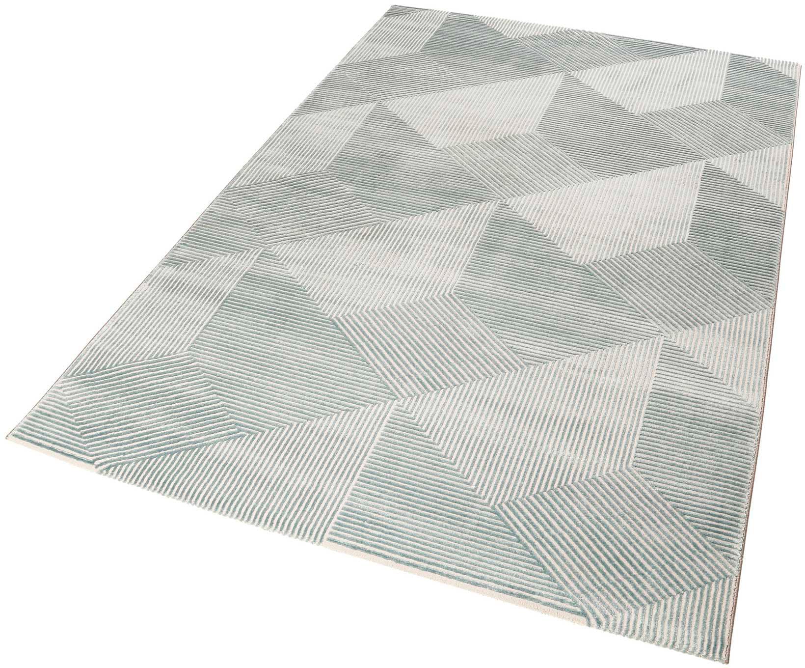 Esprit Teppich »Velvet Groove ESP-8780«, rechteckig, 12 mm Höhe, Kurzflor, günstig online kaufen