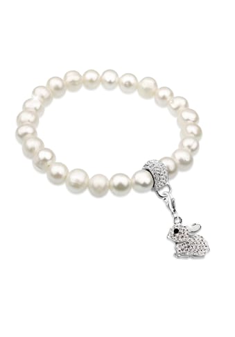 Nenalina Perlenarmband »Hase Perlen Kristalle Ostern 925 Silber« kaufen