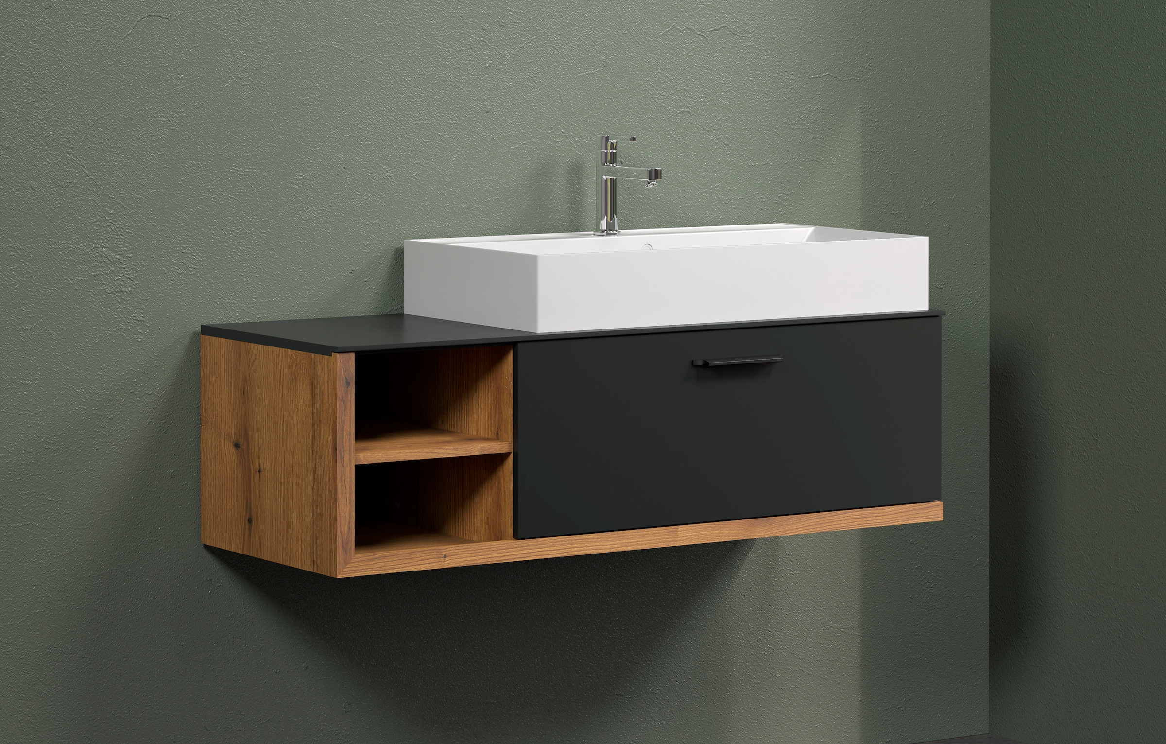 INOSIGN Waschtisch »Premont«, Eleganter Waschbeckenunterschrank mit 80 cm Waschbecken - Softclose