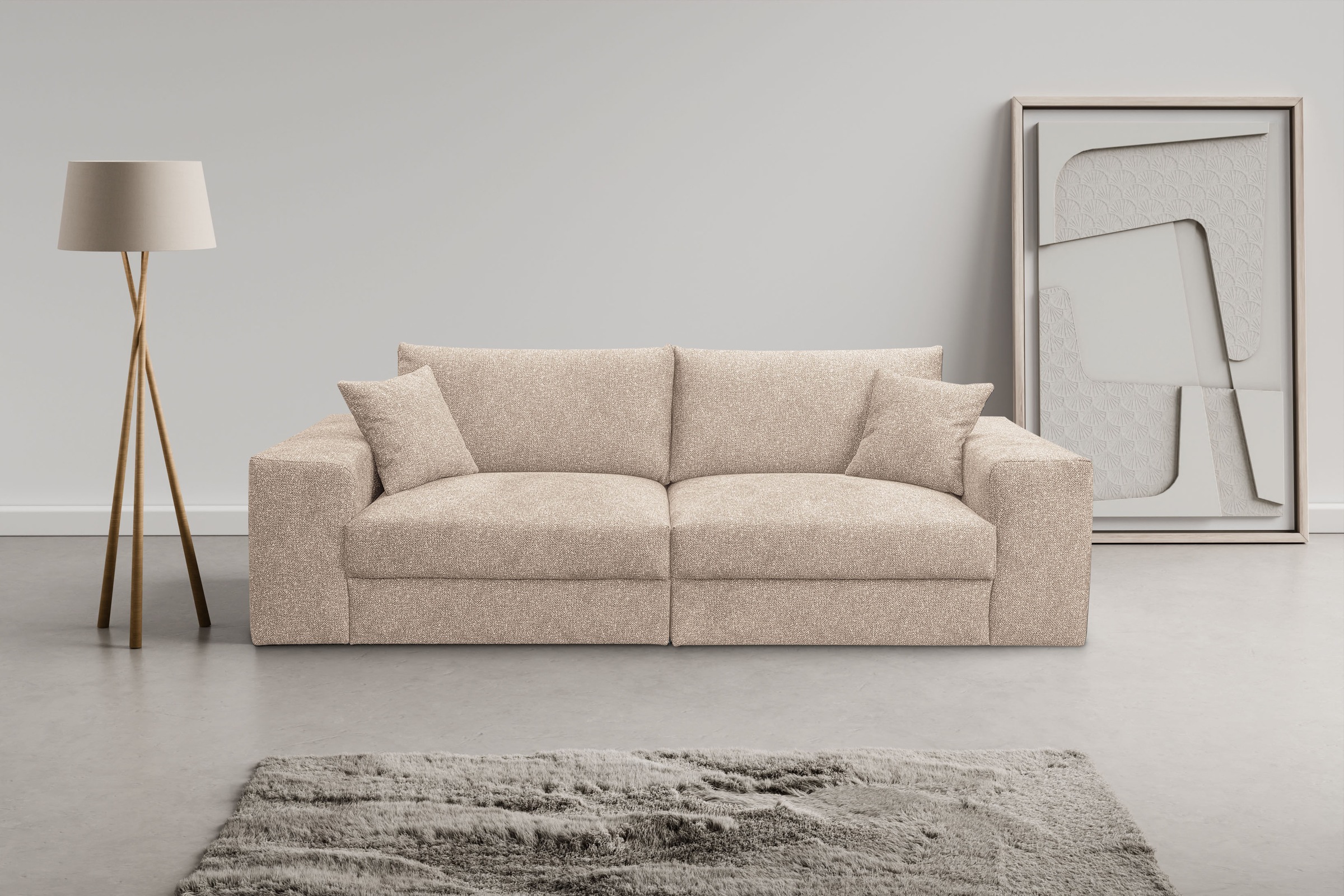 WERK2 Big-Sofa »Rozzana Mega Sofa mit viel Platz, aktuelle Bezüge. Breite 2 günstig online kaufen