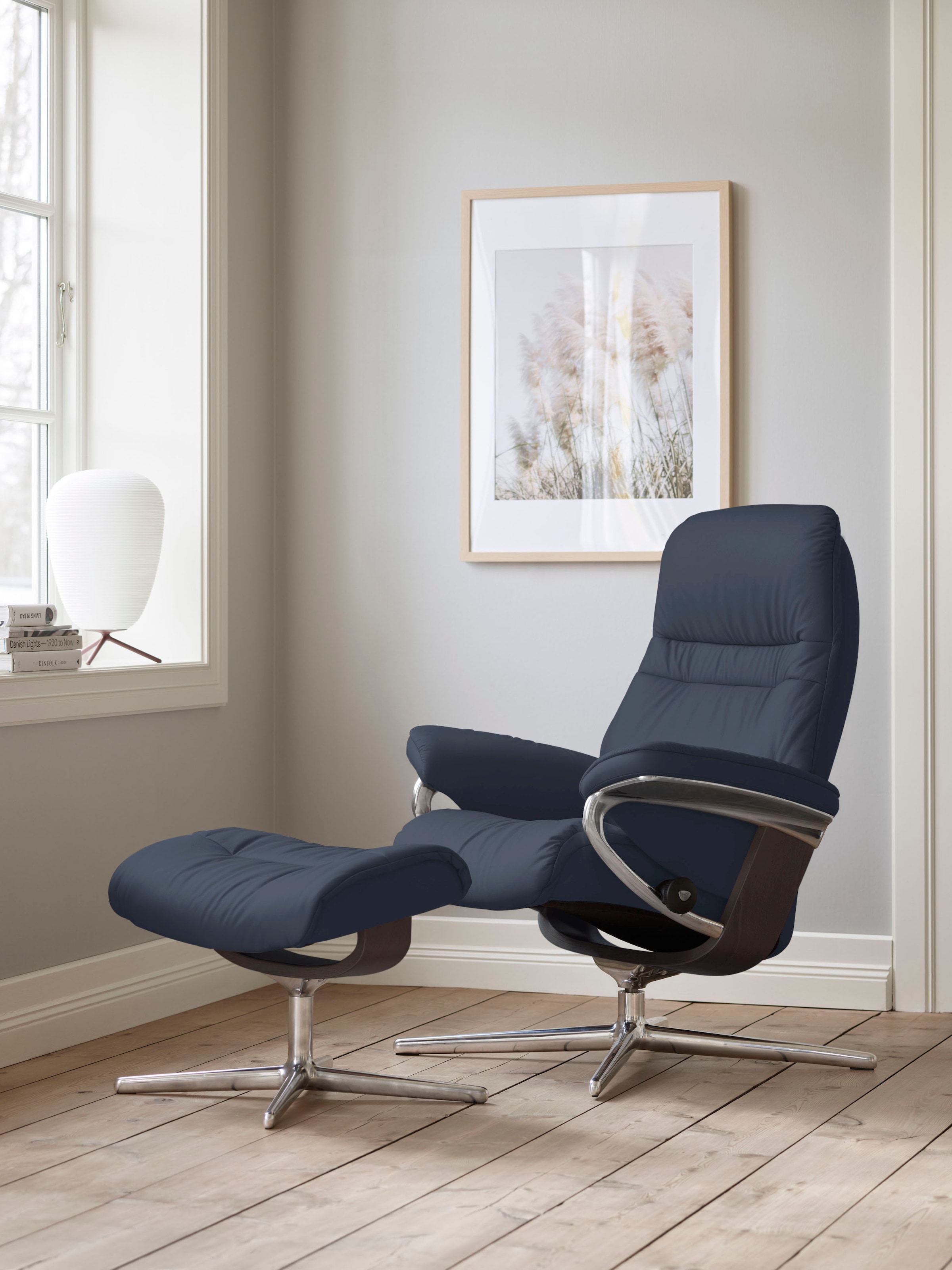 Stressless® Relaxsessel »Sunrise« Set, Relaxsessel mit Hocker, mit Hocker, günstig online kaufen