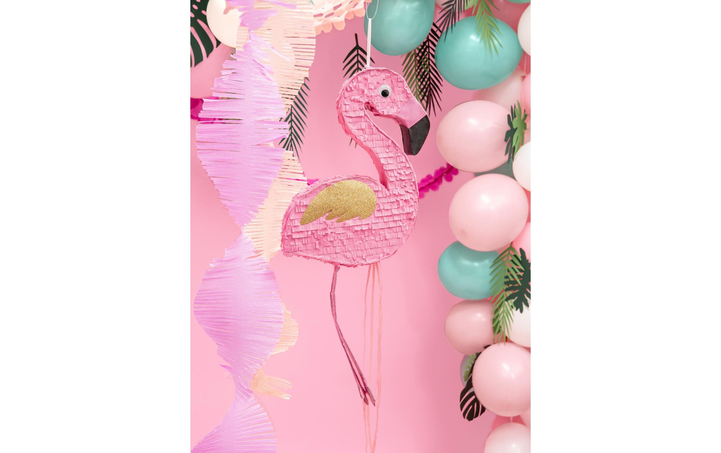 partydeco Girlande »Pinata Flamingo, 25 x 55«