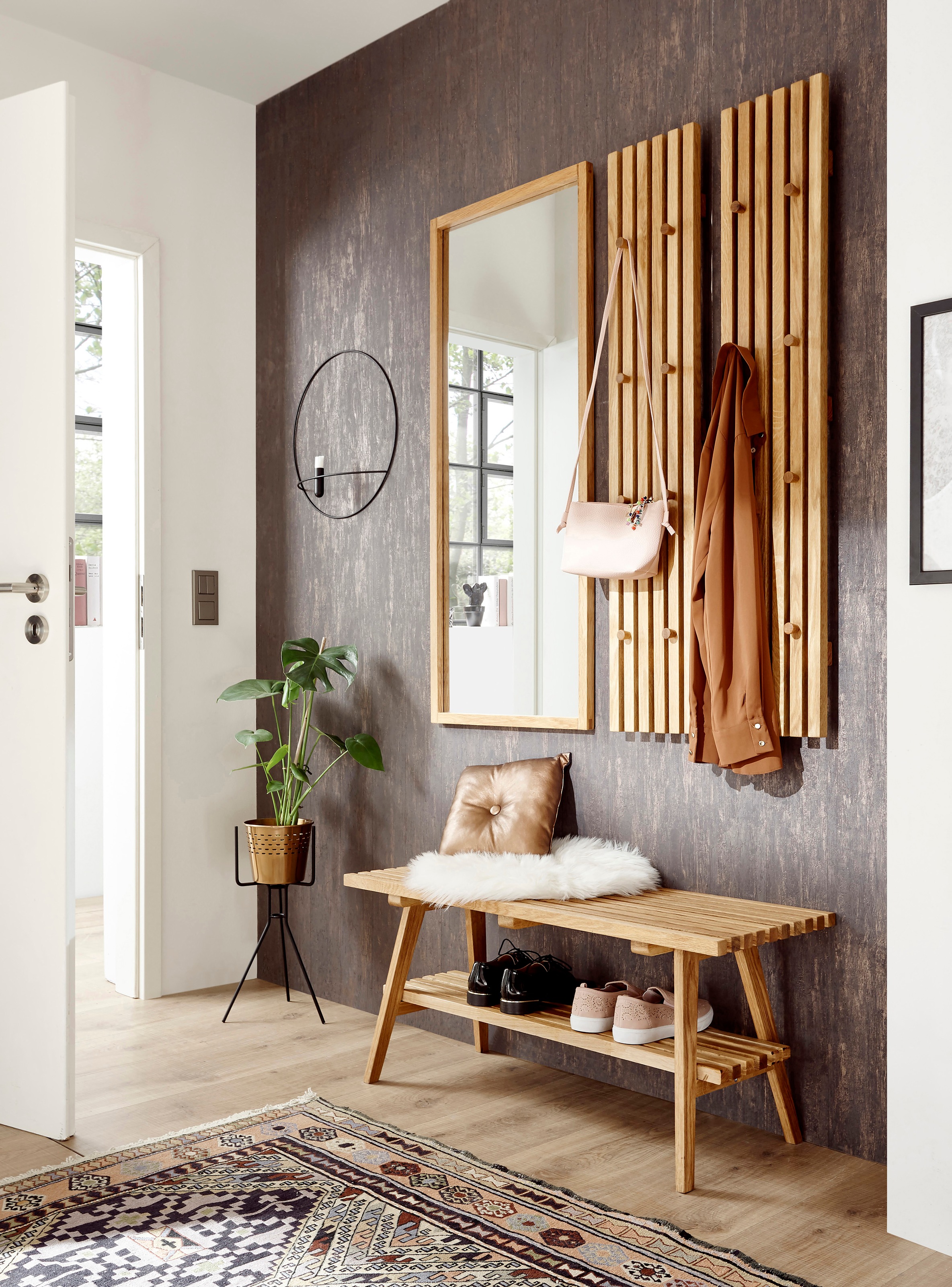 MCA furniture Garderobenpaneel »Alwar, TOPSELLER!«, (Garderobenpaneel, Wand günstig online kaufen