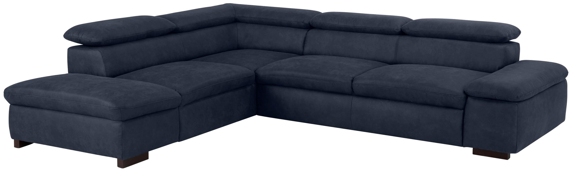 Home affaire Ecksofa »Alberto L-Form«, mit Kopfteilverstellung, wahlweise mit Bettfunktion