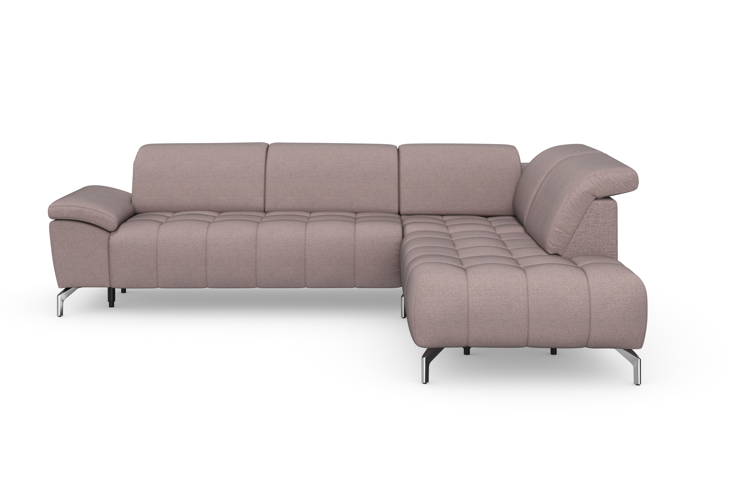 sit&more Ecksofa »Cool L-Form«, wahlweise mit Kopfteilverstellung und Vorzi günstig online kaufen