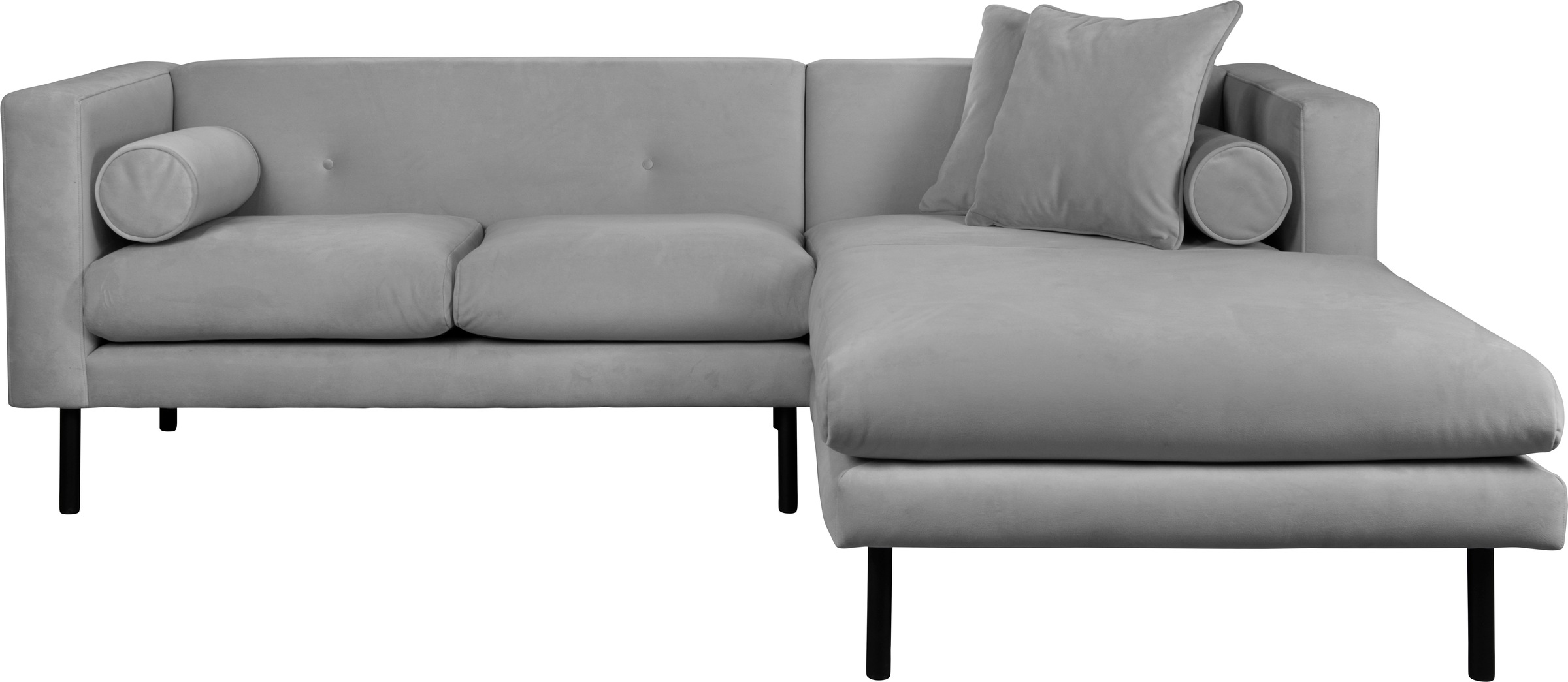 Home affaire Ecksofa »Lillibeth L-Form Designsofa, Maße B/T/H: 240/173/83 c günstig online kaufen