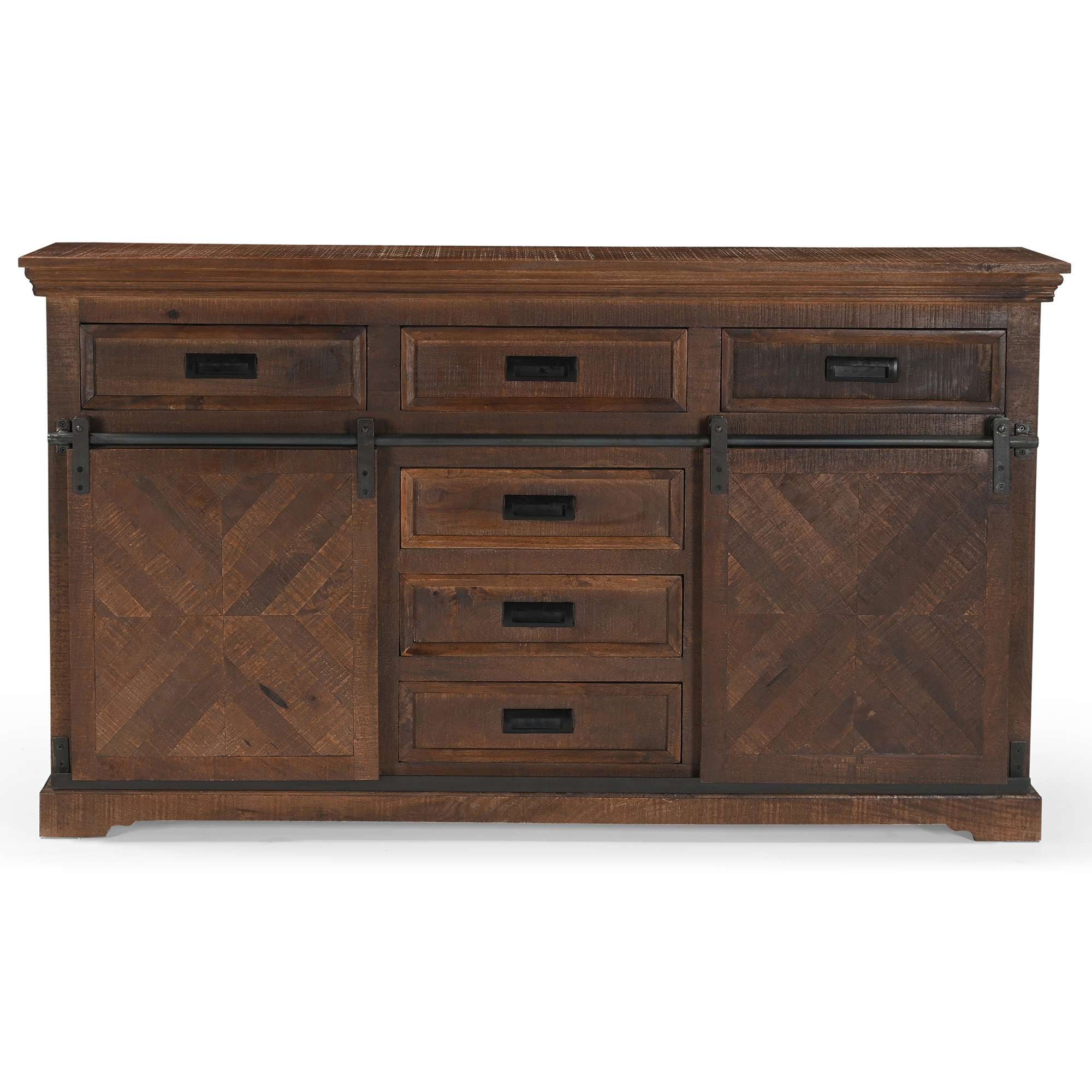 OTTO home Sideboard »Don Barn« mit 2 Schiebetüren, handgefertigt, Unika-Möbel, Breite 160 cm