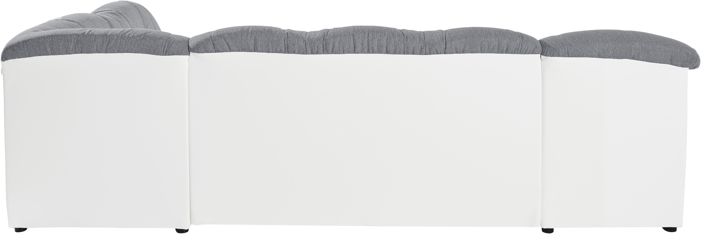DOMO collection Wohnlandschaft »Elva U-Form«, wahlweise mit Bettfunktion und Federkern