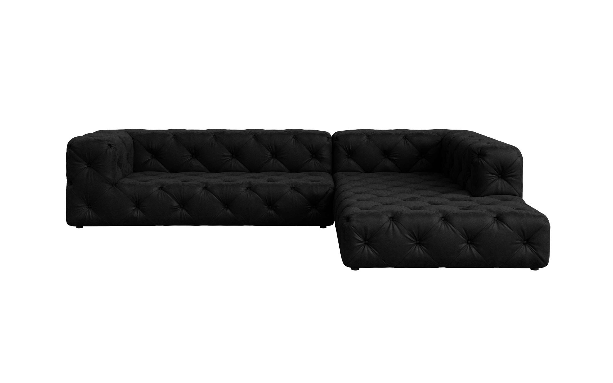 Home affaire Ecksofa »FOLLINA« L-Form, mit klassischer Chesterfield-Knopfhe günstig online kaufen