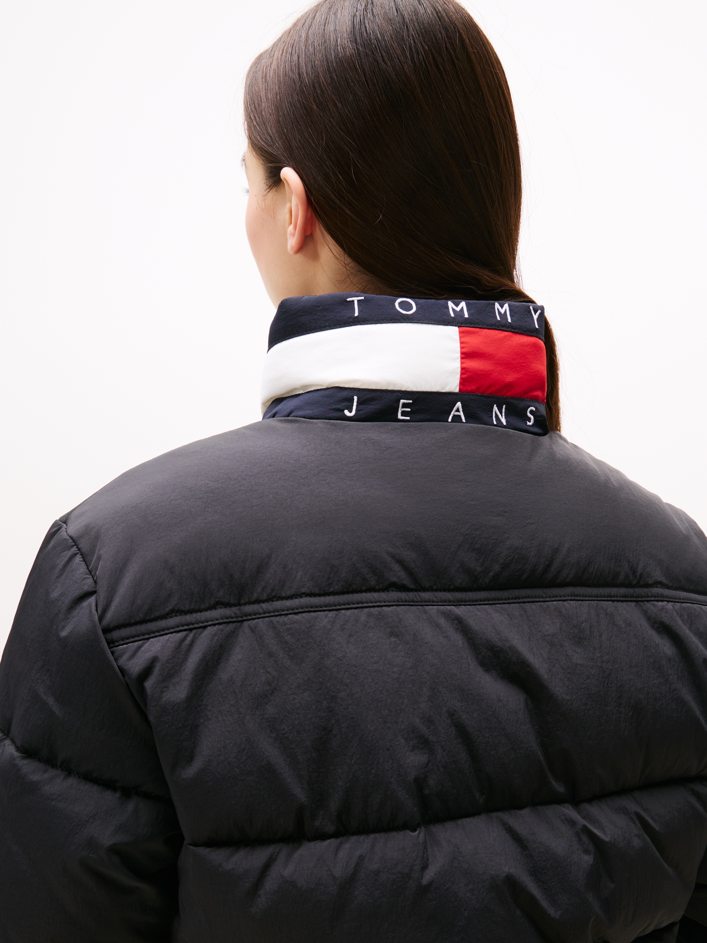 Tommy Jeans Steppjacke »TJW ESS PUFFER FLAG JACKET EXT«