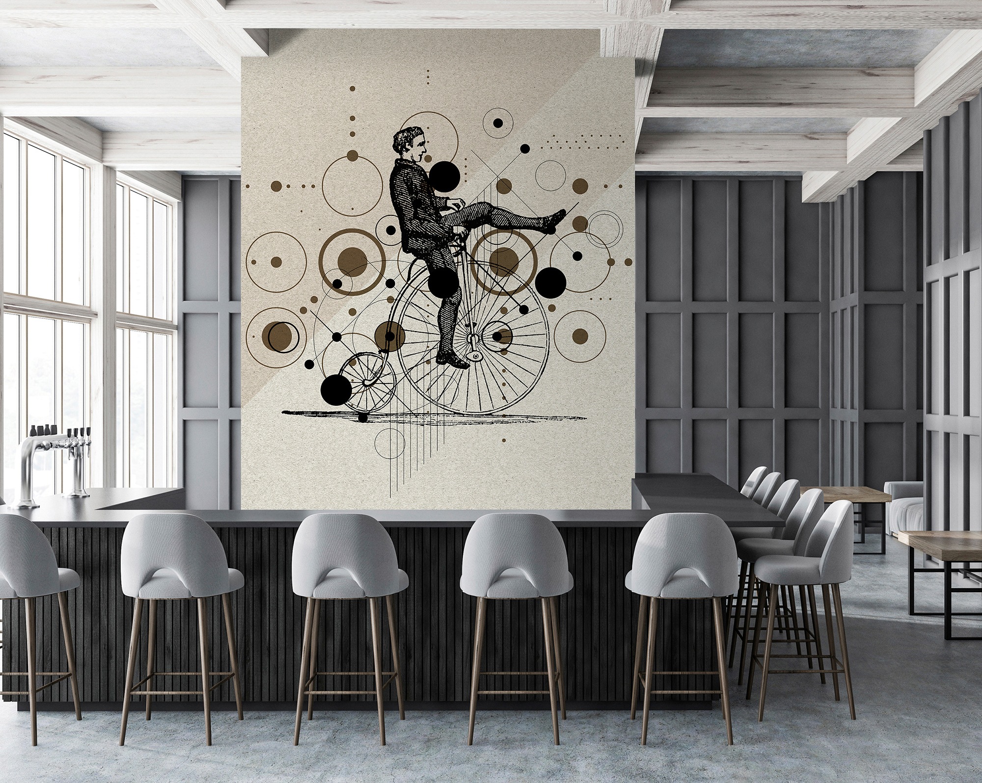 living walls Fototapete »Walls by Patel Tour De France« glatt Vlies, Wand günstig online kaufen