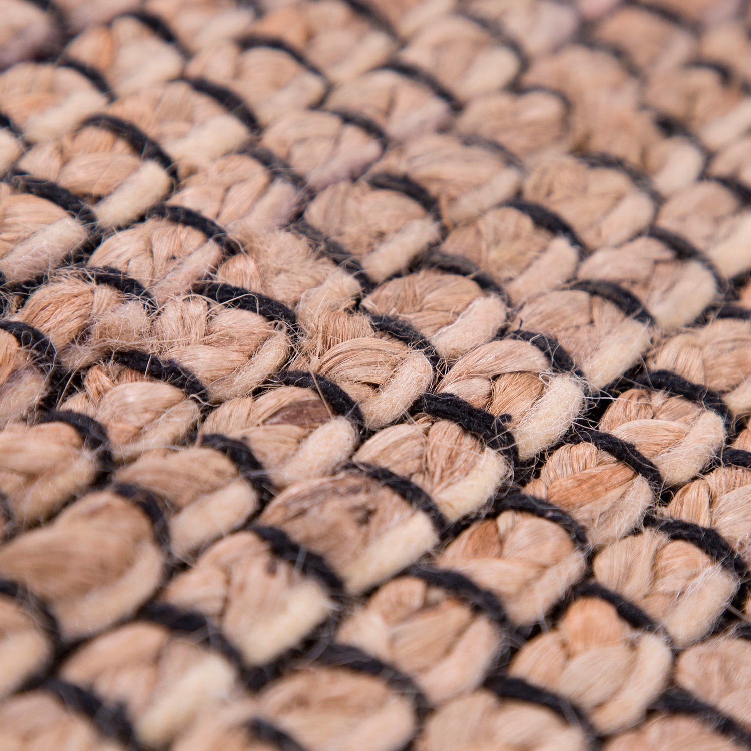 Paco Home Teppich »Odense 684«, rechteckig, 13 mm Höhe, handgewebter Wendeteppich, Jute & Wolle, meliert, Wohnzimmer