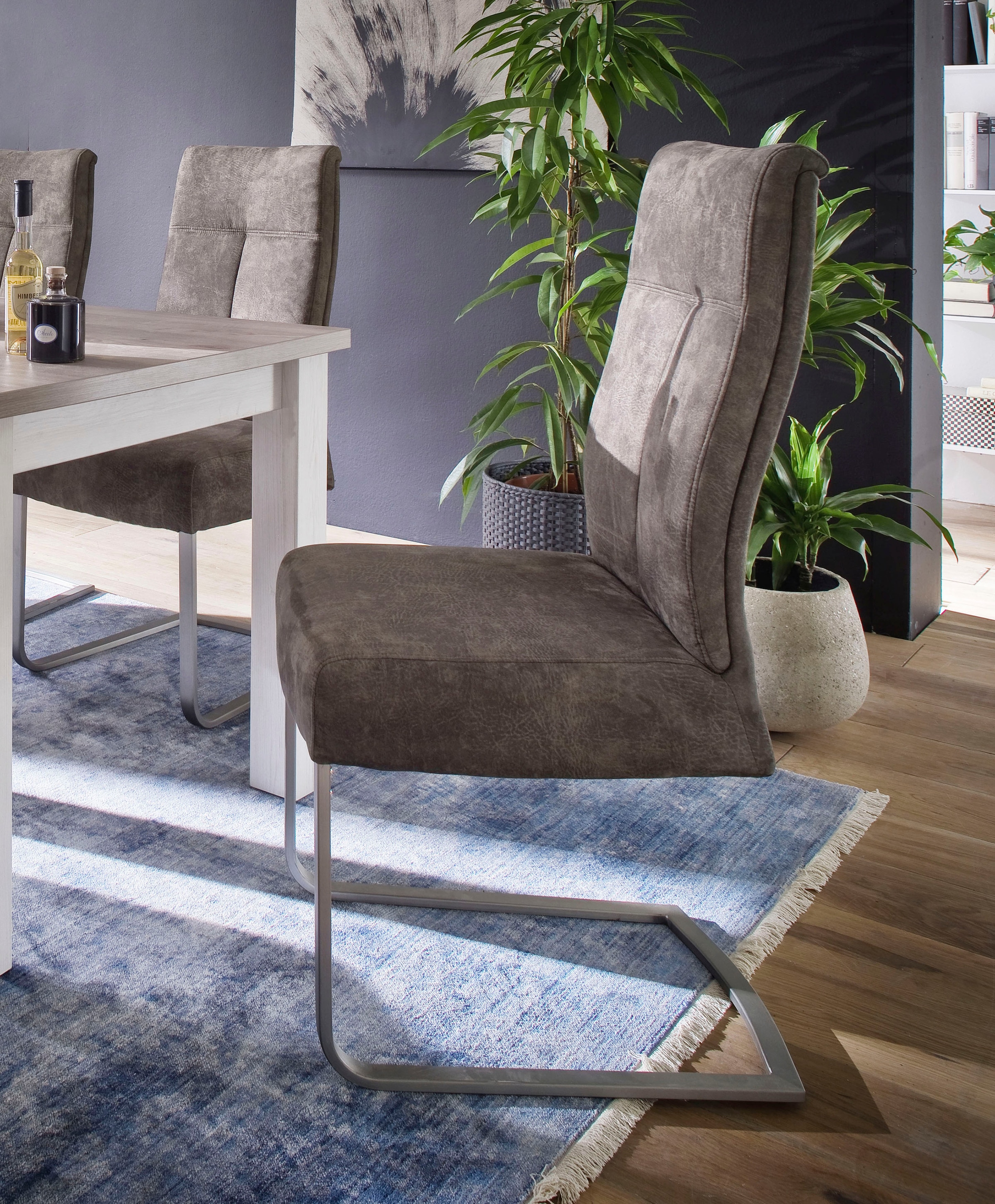 bis belastbar furniture Freischwinger online bestellen Stuhl 2 »Talena«, MCA St., (Set), 120 Kg