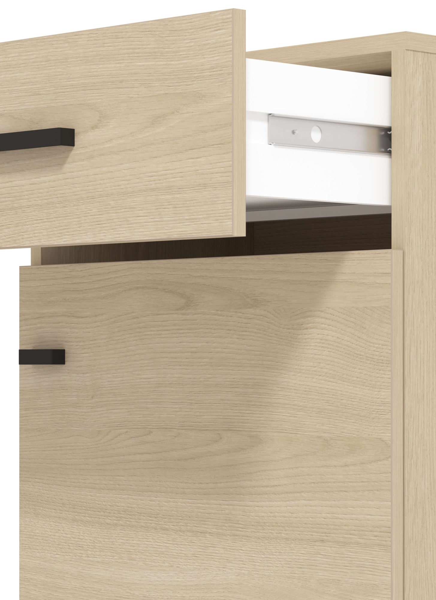 Home affaire Schuhkommode »Rathlin Schuhschrank, Schuhregal, für ca. 6 Paar Schuhe« zwei Regale und eine Schublade, Gesamtbreite 51,5 cm