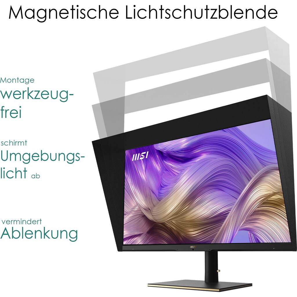 MSI LED-Monitor »Summit MS321UP«, 81 cm/32 Zoll, 3840 x 2160 px, 4K Ultra HD, 4 ms Reaktionszeit, 60 Hz