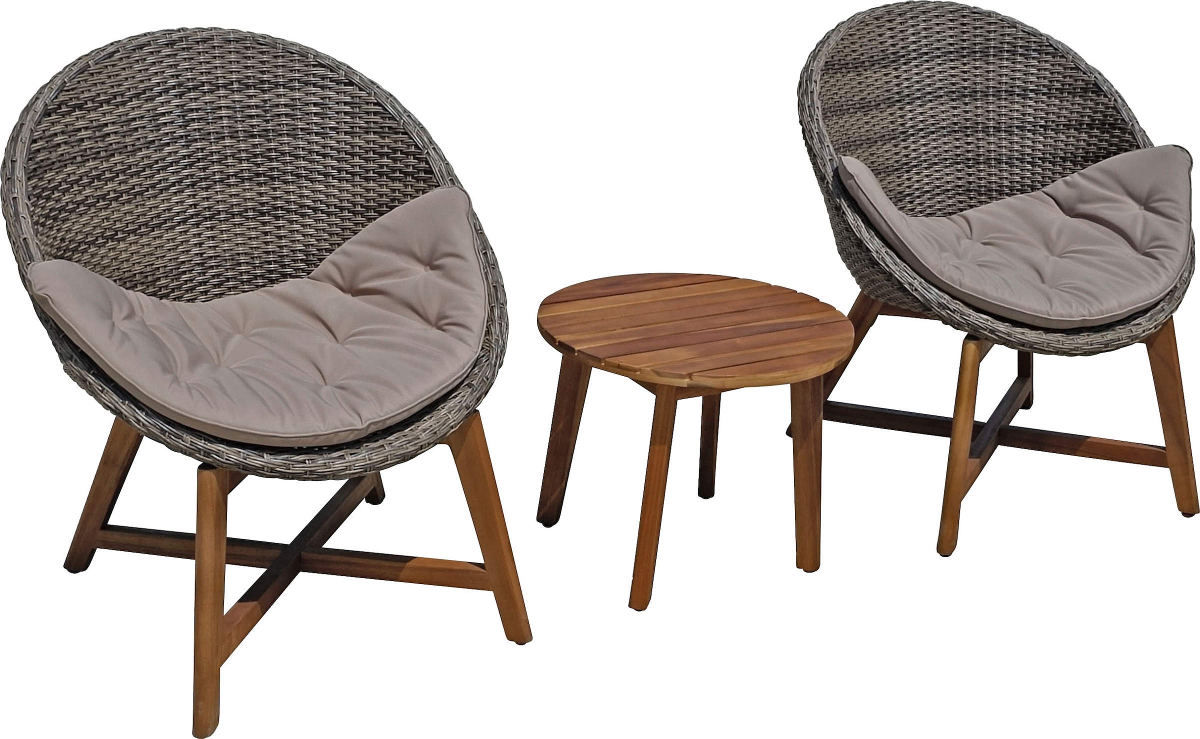 Garden Pleasure Garten-Essgruppe », Sitzgruppe Sitzgrupp »RENO«« Set, 2 Ses günstig online kaufen