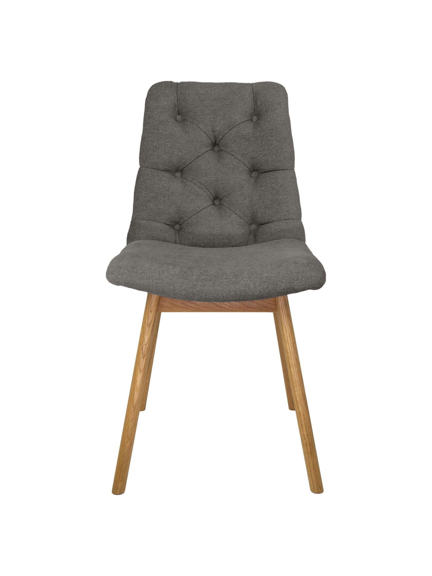 andas 4-Fußstuhl »Ramon«, (Set), 2 St., Chenille, mit Massivholzbeinen, ver günstig online kaufen