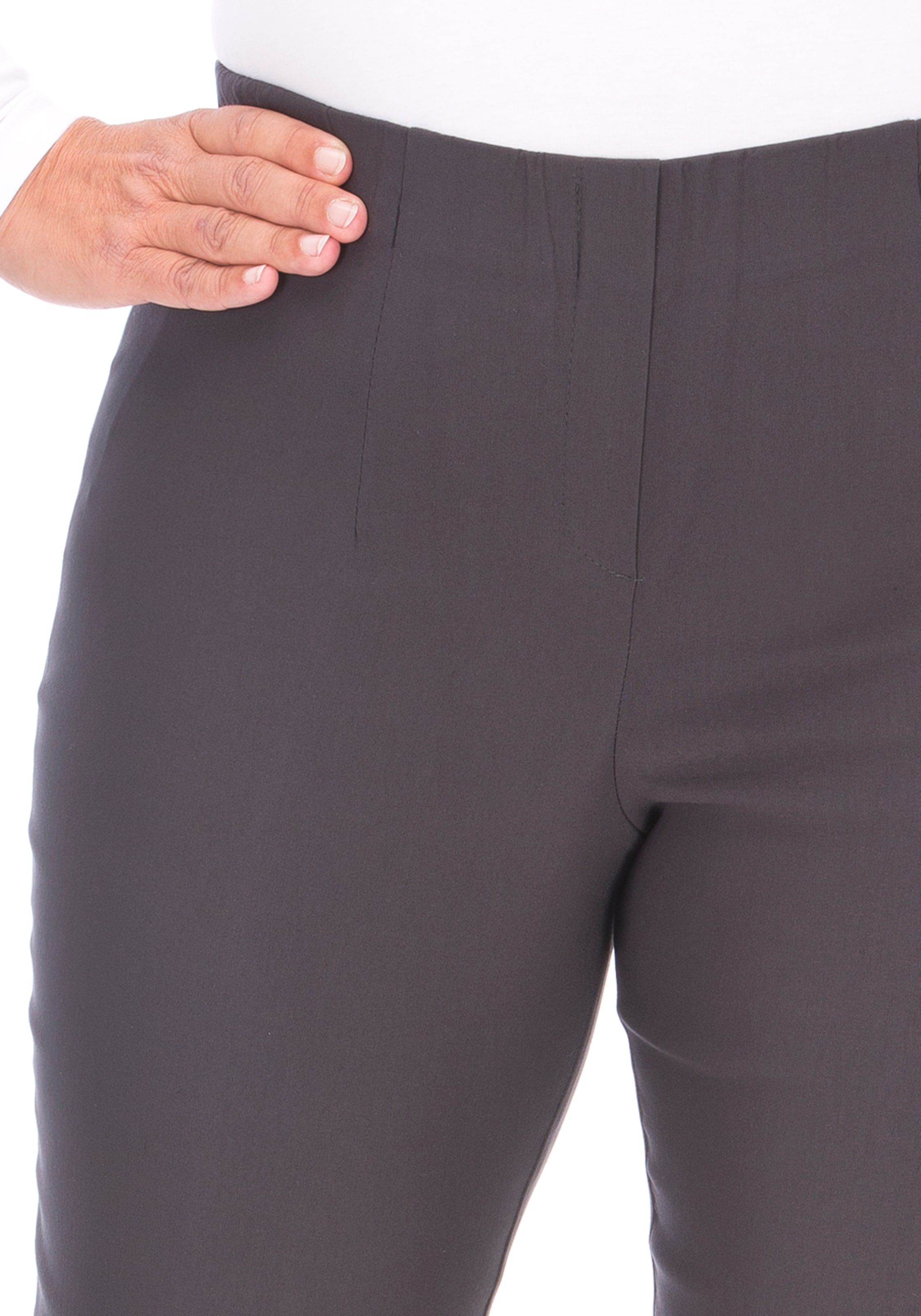 KjBRAND Stoffhose »Susie XS Ankle Bengaline«, mit Schlupfbund