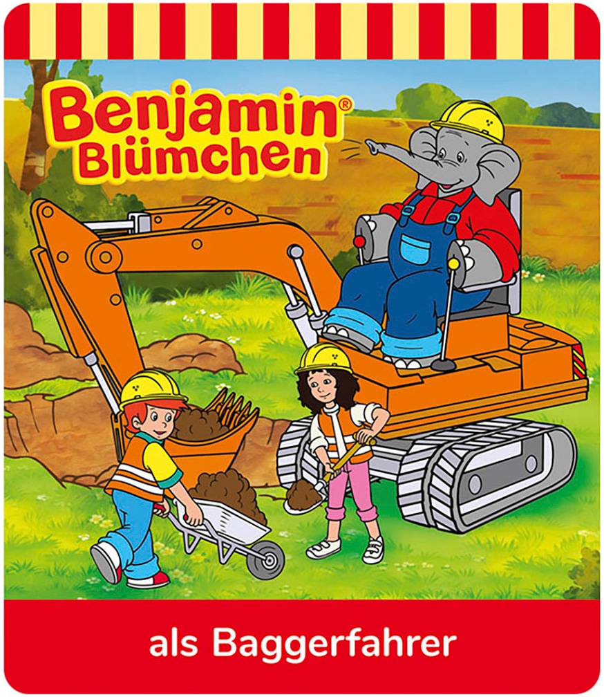 tonies Hörspielfigur »Benjamin Blümchen - Benjamin als Baggerfahrer«