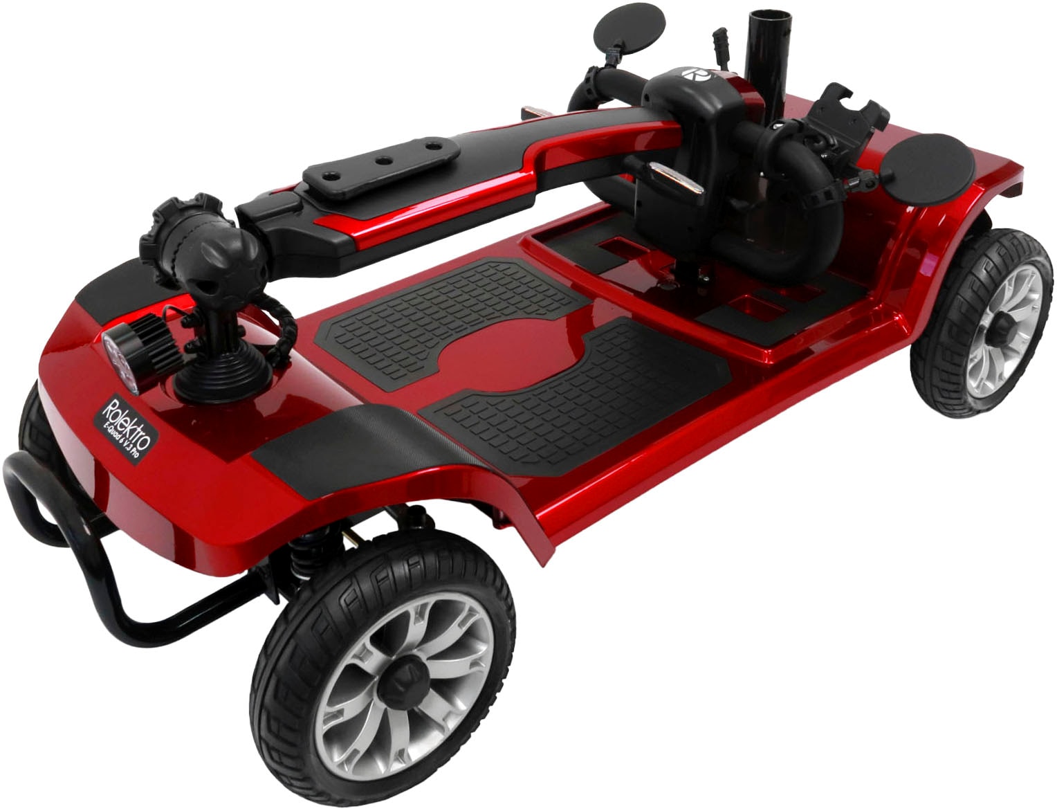 Rolektro Elektromobil »E-Quad 6 V.3 Pro, Rot, 24V-20Ah Lithium-Akku, 300 Watt« 6 km/h