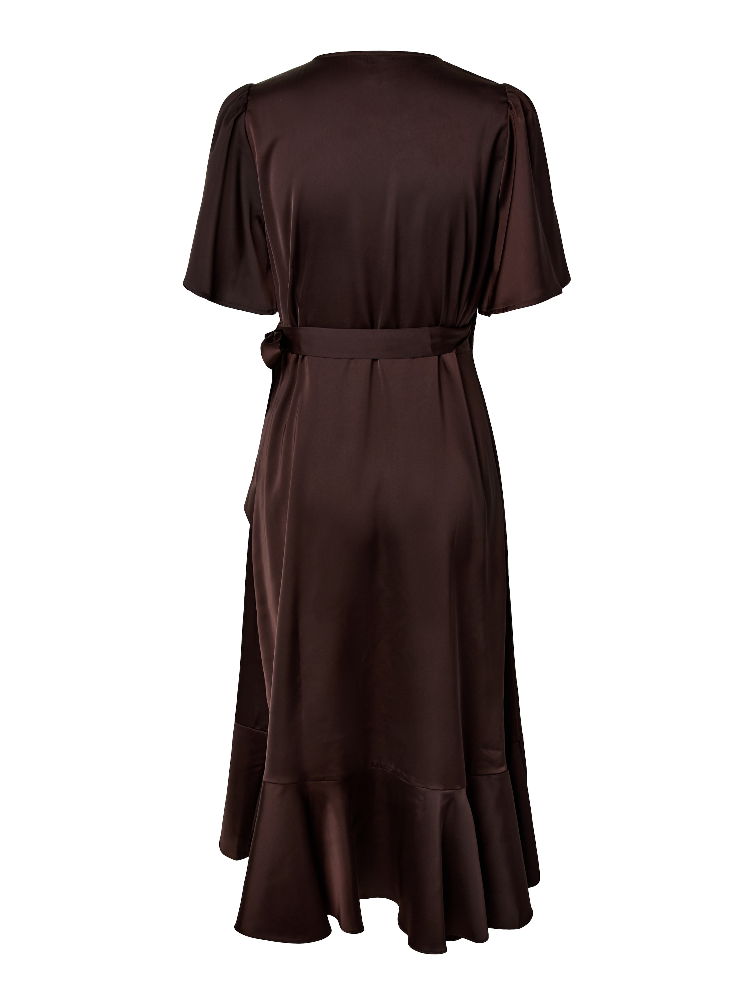 Y.A.S Wickelkleid »YASTHEA 2/4 MIDI WRAP DRESS S. NOOS« Materialmix, regular fit